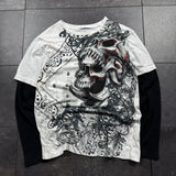 2000s MMA Elite Layered Shirt (M)