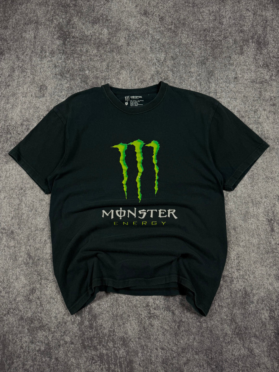 (rare) 2000s monster energy shirt (M)
