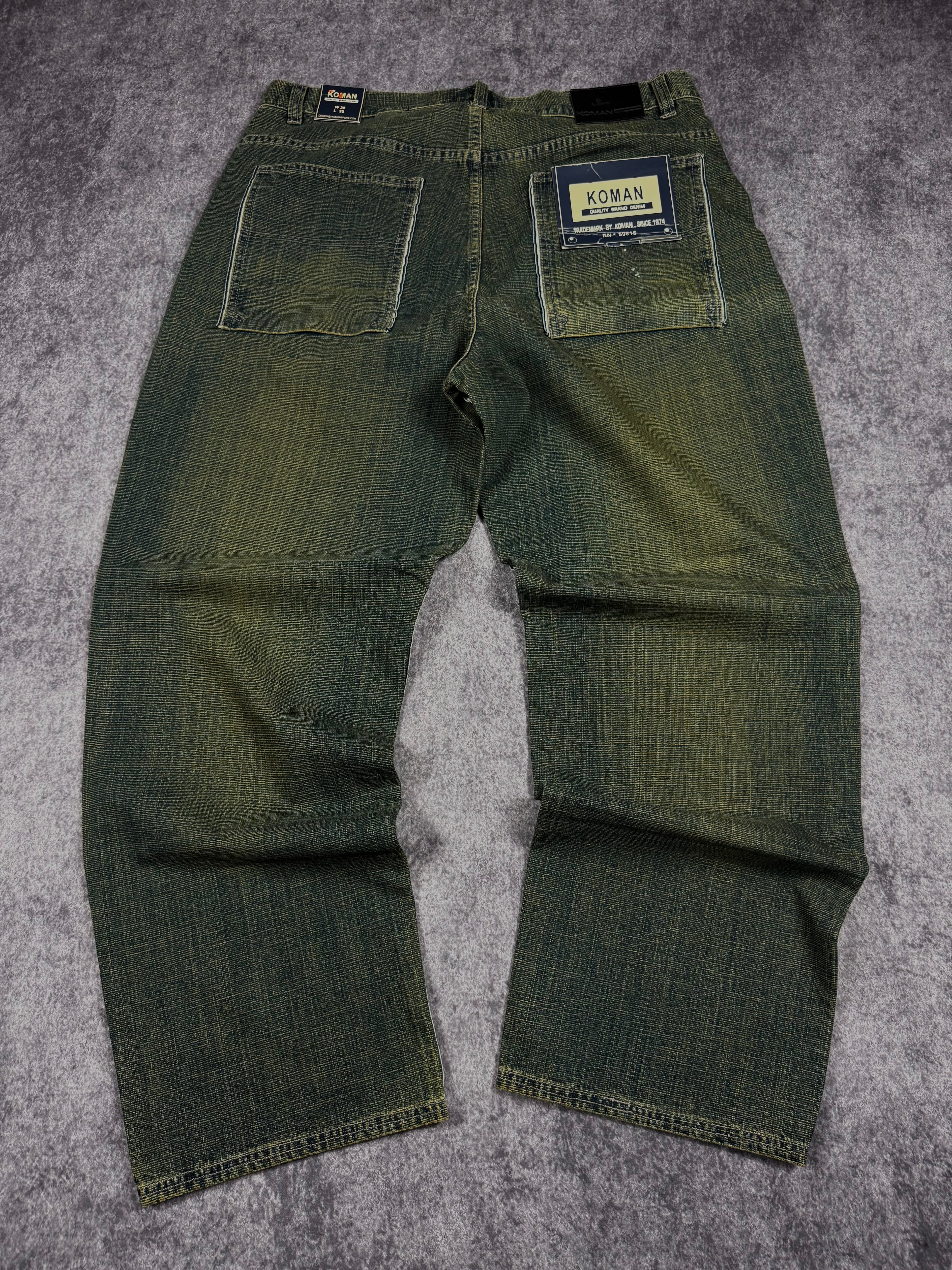 (rare) deadstock 2000s koman jeans (40x32)