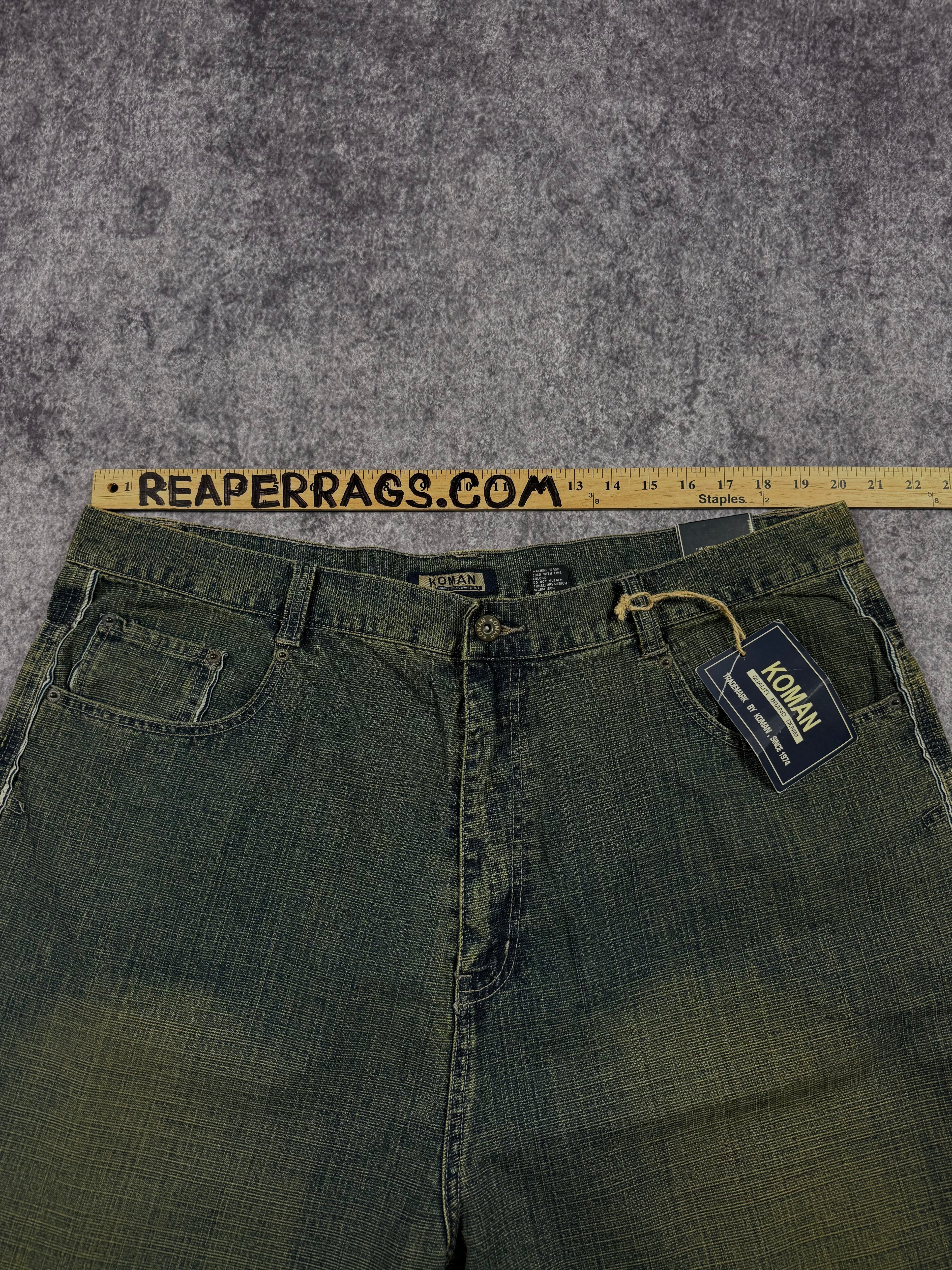 (rare) deadstock 2000s koman jeans (40x31)