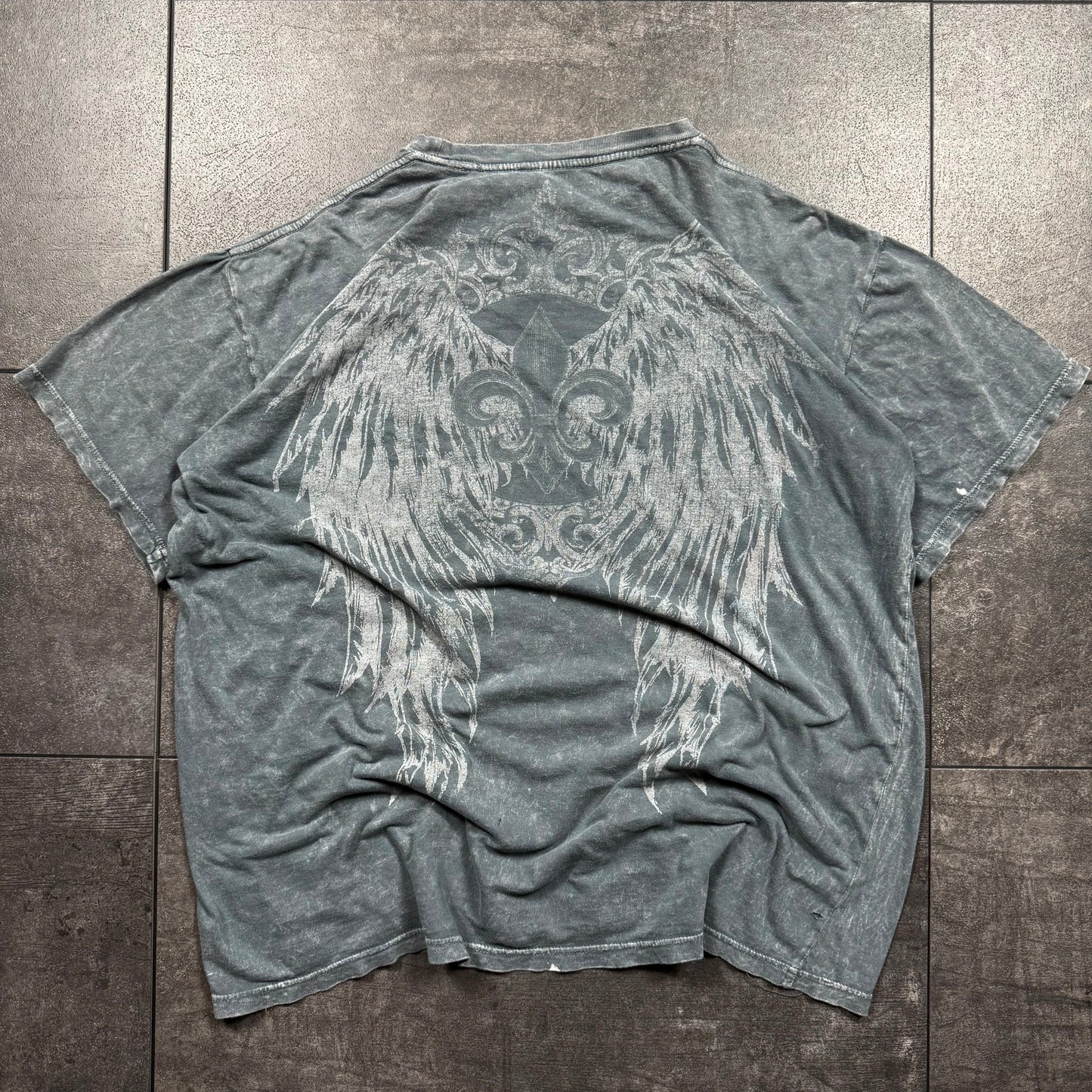 Y2K Wings Grunge Tshirt (XL)