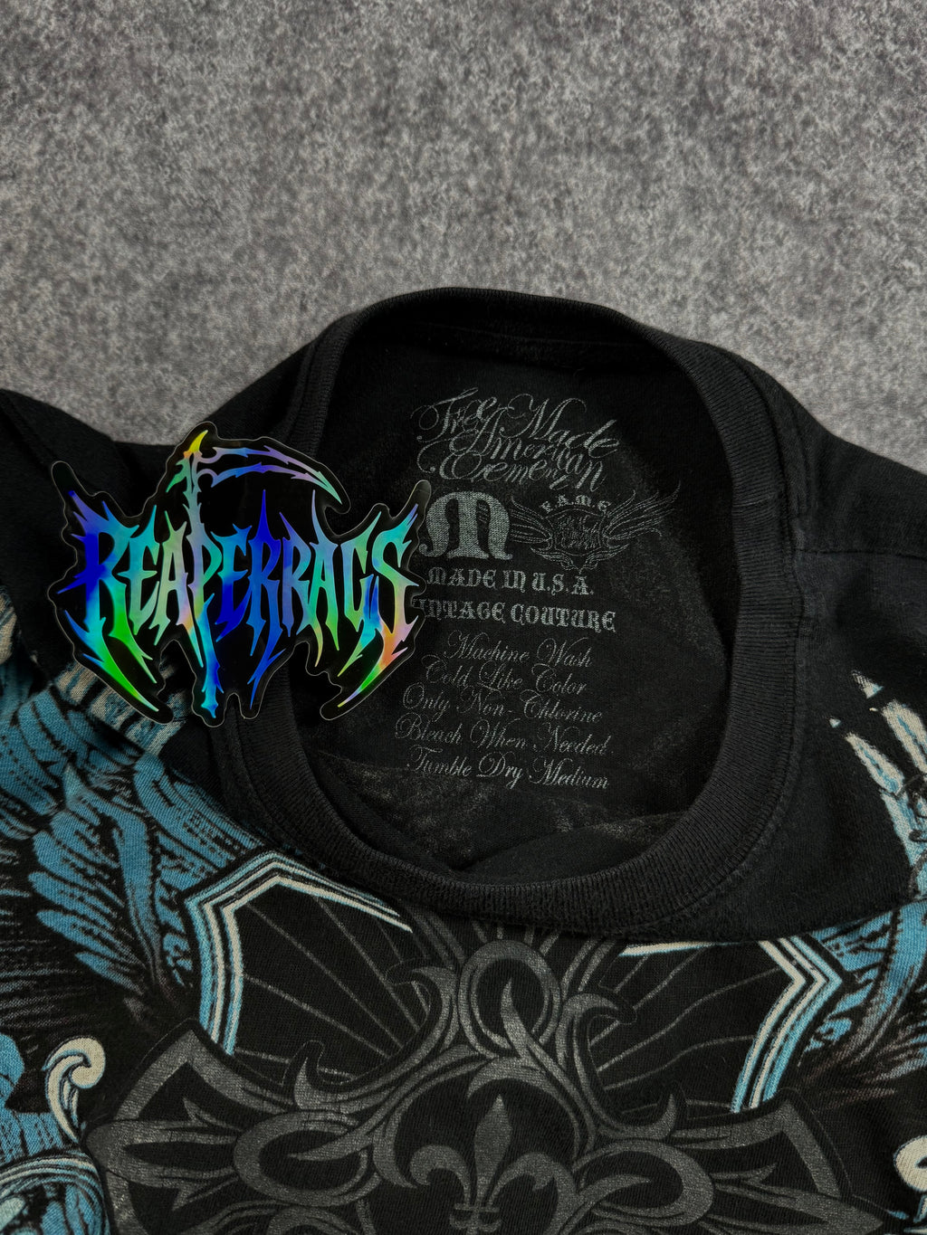 (rare) 2000s couture shirt (L)
