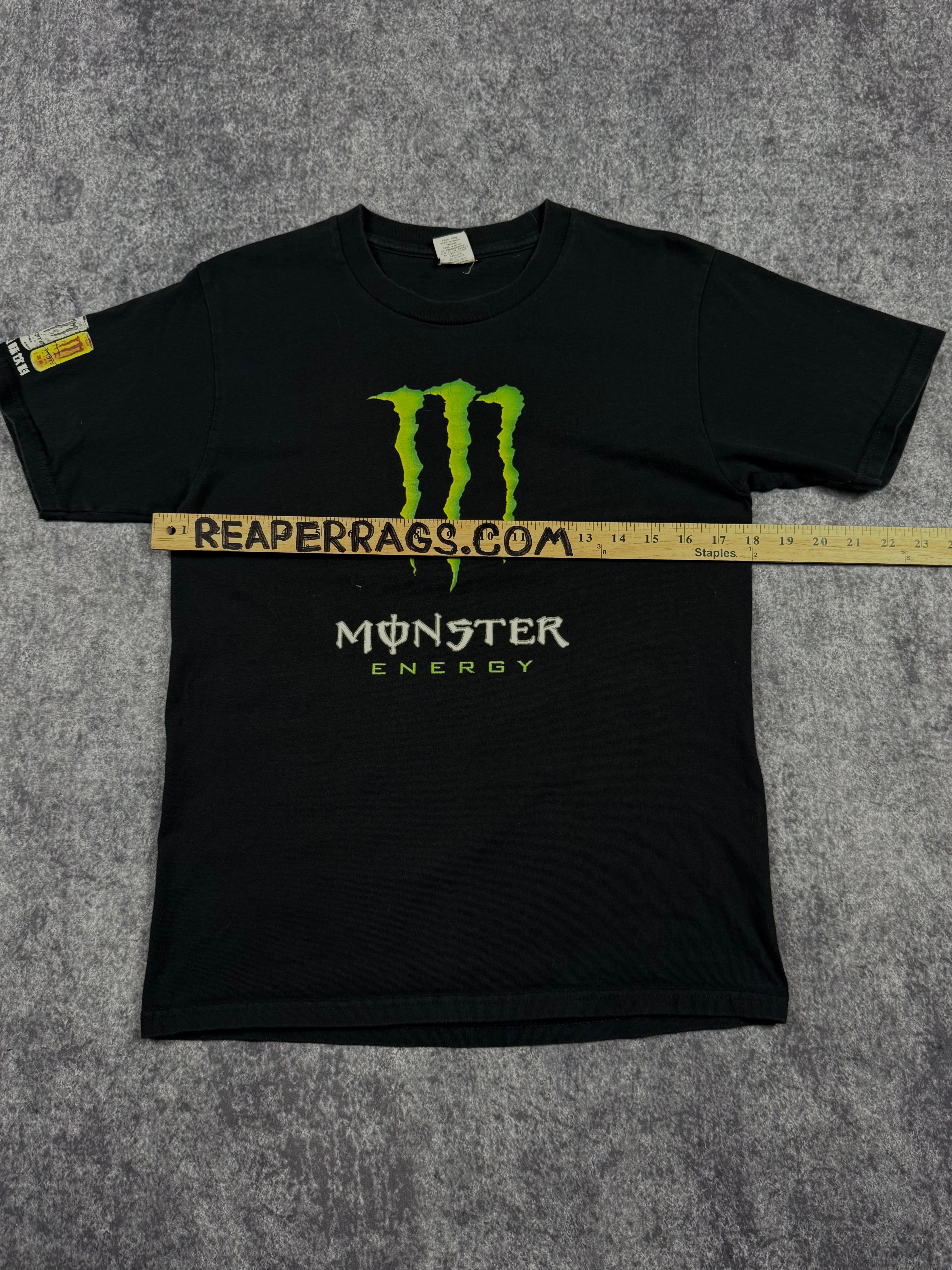 (rare) 2000s monster energy shirt (S)