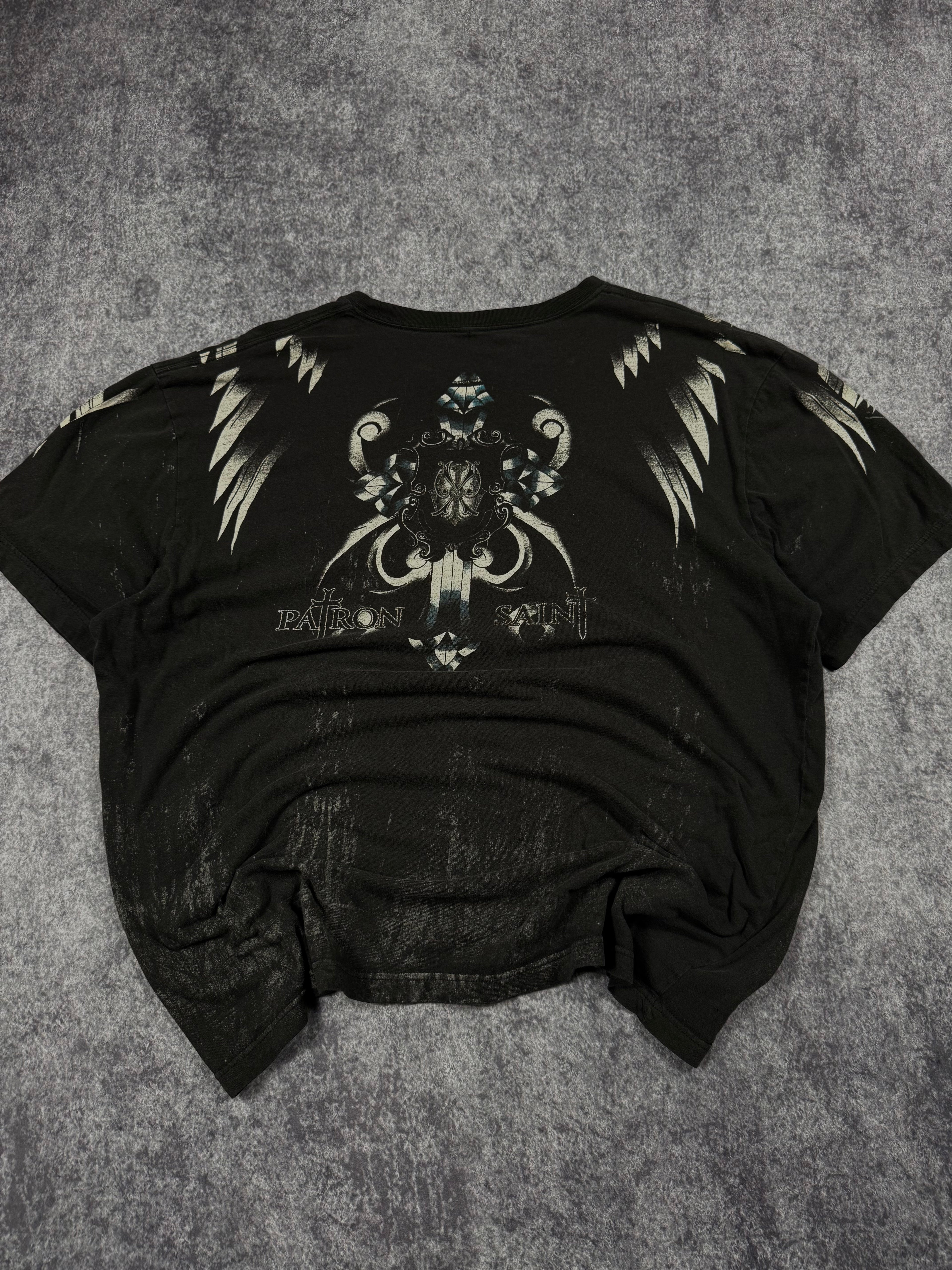 (rare) 2000s black x nobility shirt (XXL)