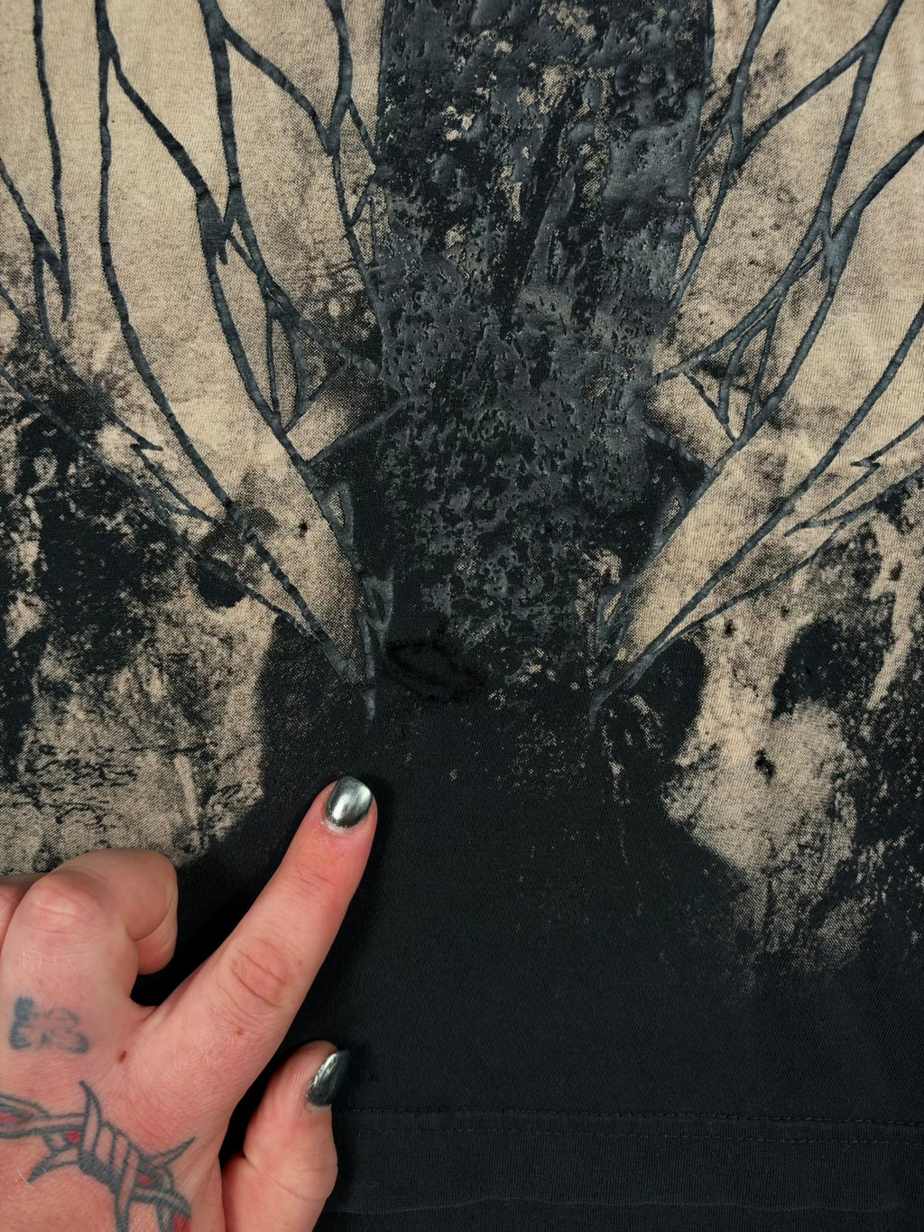 (GRAIL) 2000s XZAVIER x MORTIS ANGELUS SHIRT (XL)