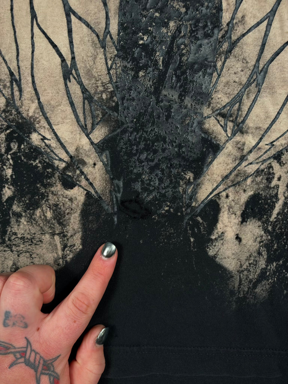(GRAIL) 2000s XZAVIER x MORTIS ANGELUS SHIRT (XL)