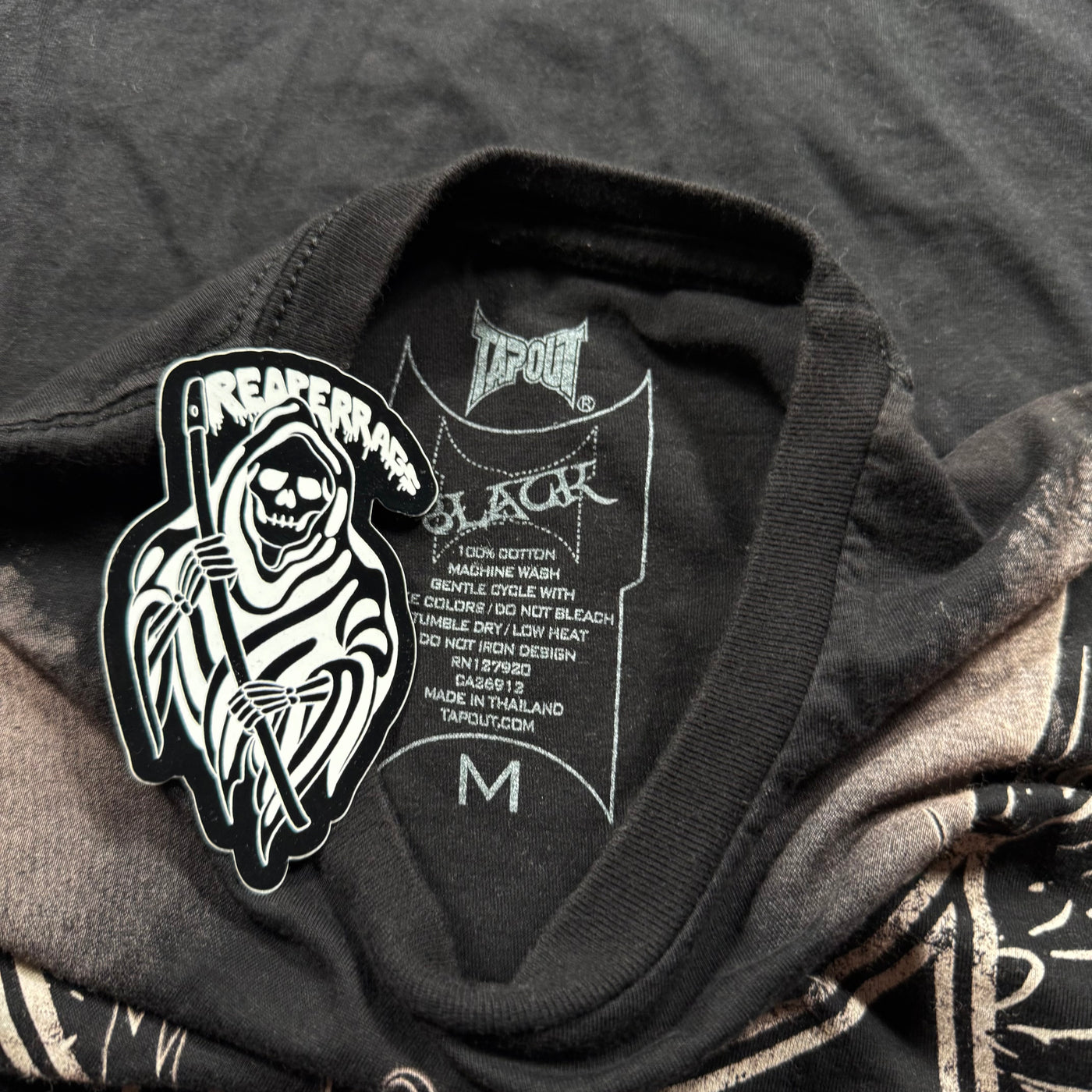 (rare) 2000s Tapout x Black Shirt (S)