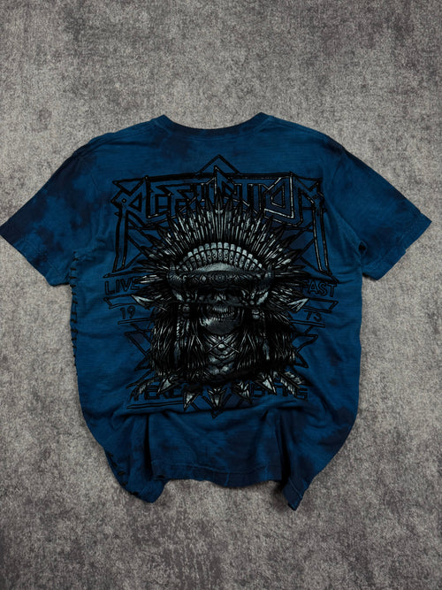 (rare) 2000s affliction chrome shirt (S)