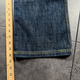2000s Meltdown Embroidered Jeans (32x30)