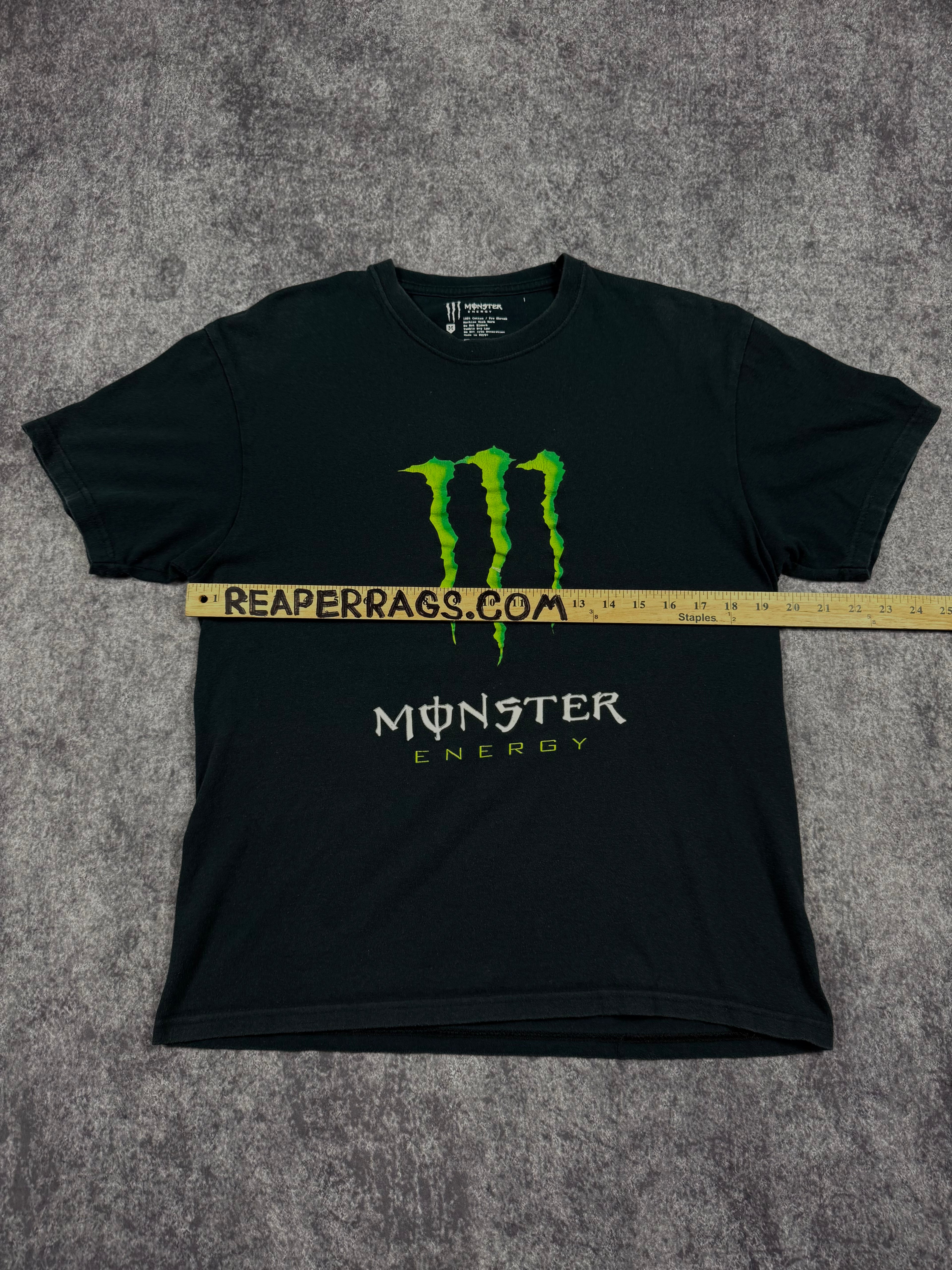 (rare) 2000s monster energy shirt (M)