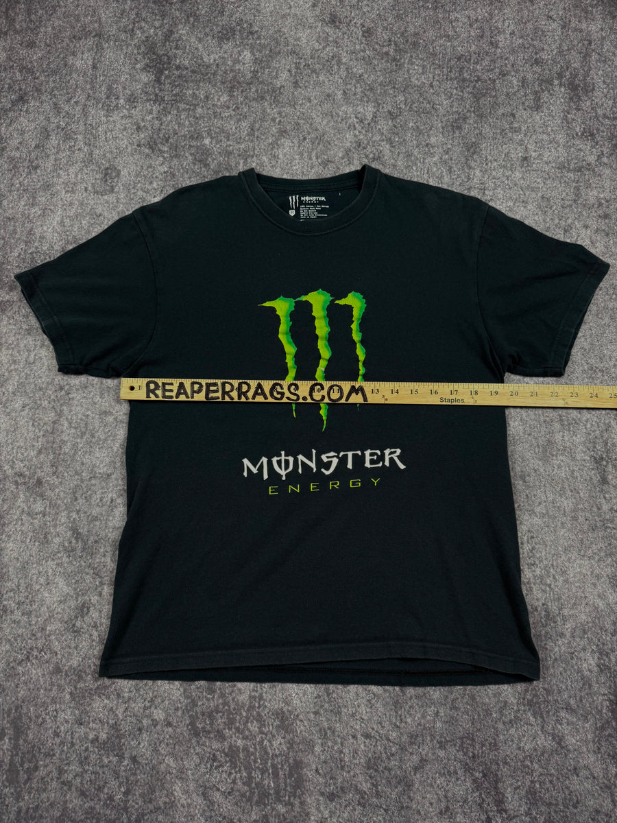 (rare) 2000s monster energy shirt (M)