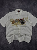 (rare) deadstock 2000s southpole button up shirt (L)