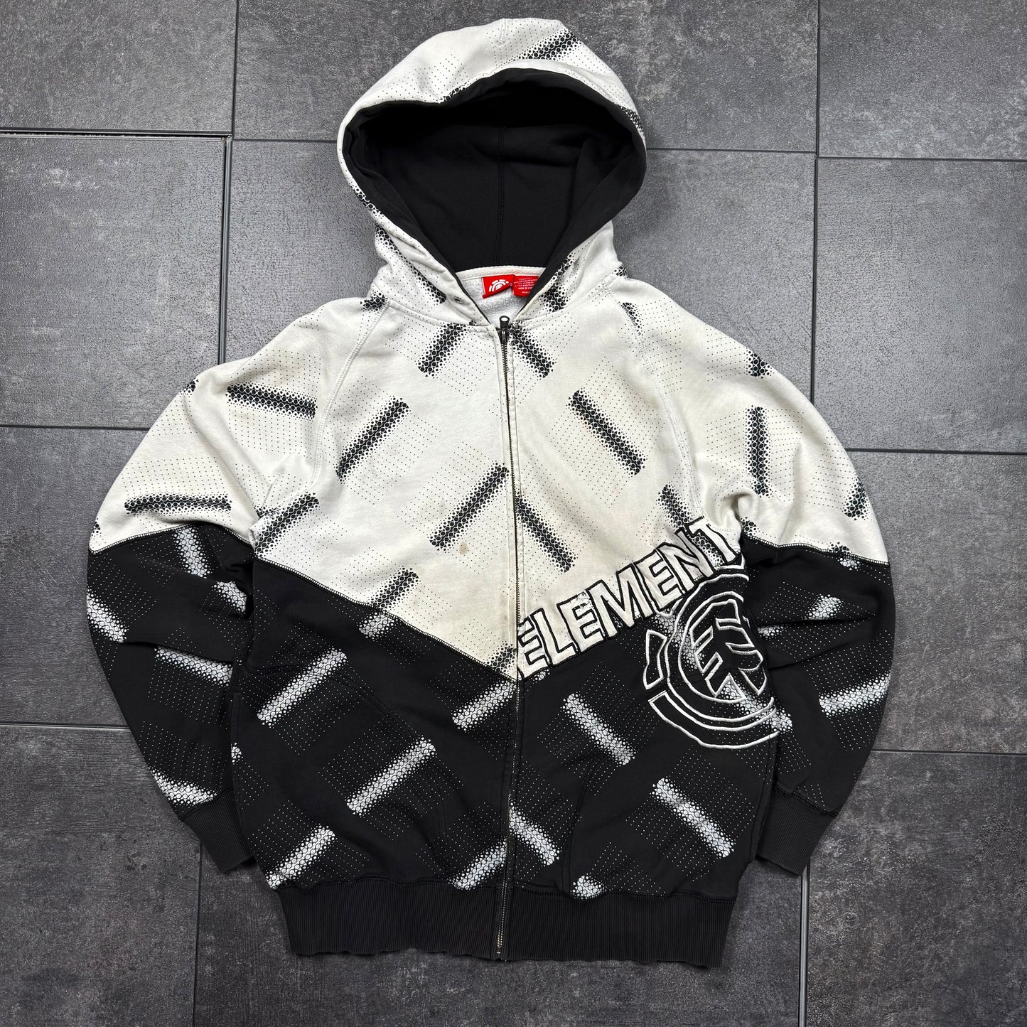 Element Y2K Skate Zip-Up Hoodie (M)