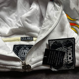 Deadstock 2000s Rhinestone Skull Hoodie (XXL)