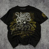 (rare) 2000s silver star shirt (L)