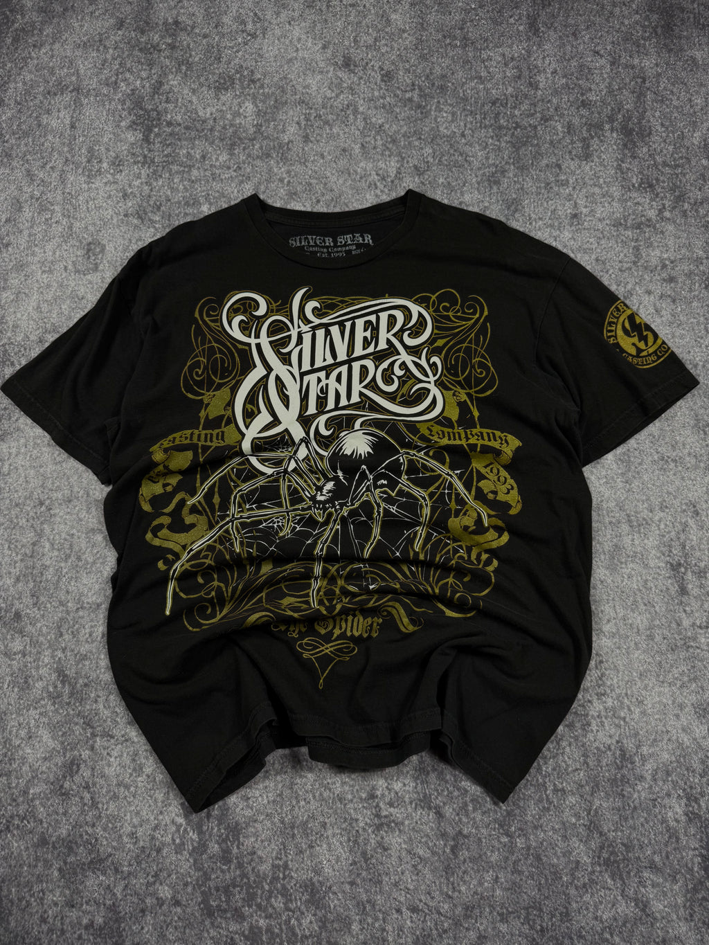 (rare) 2000s silver star shirt (L)