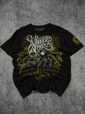 (rare) 2000s silver star shirt (L)