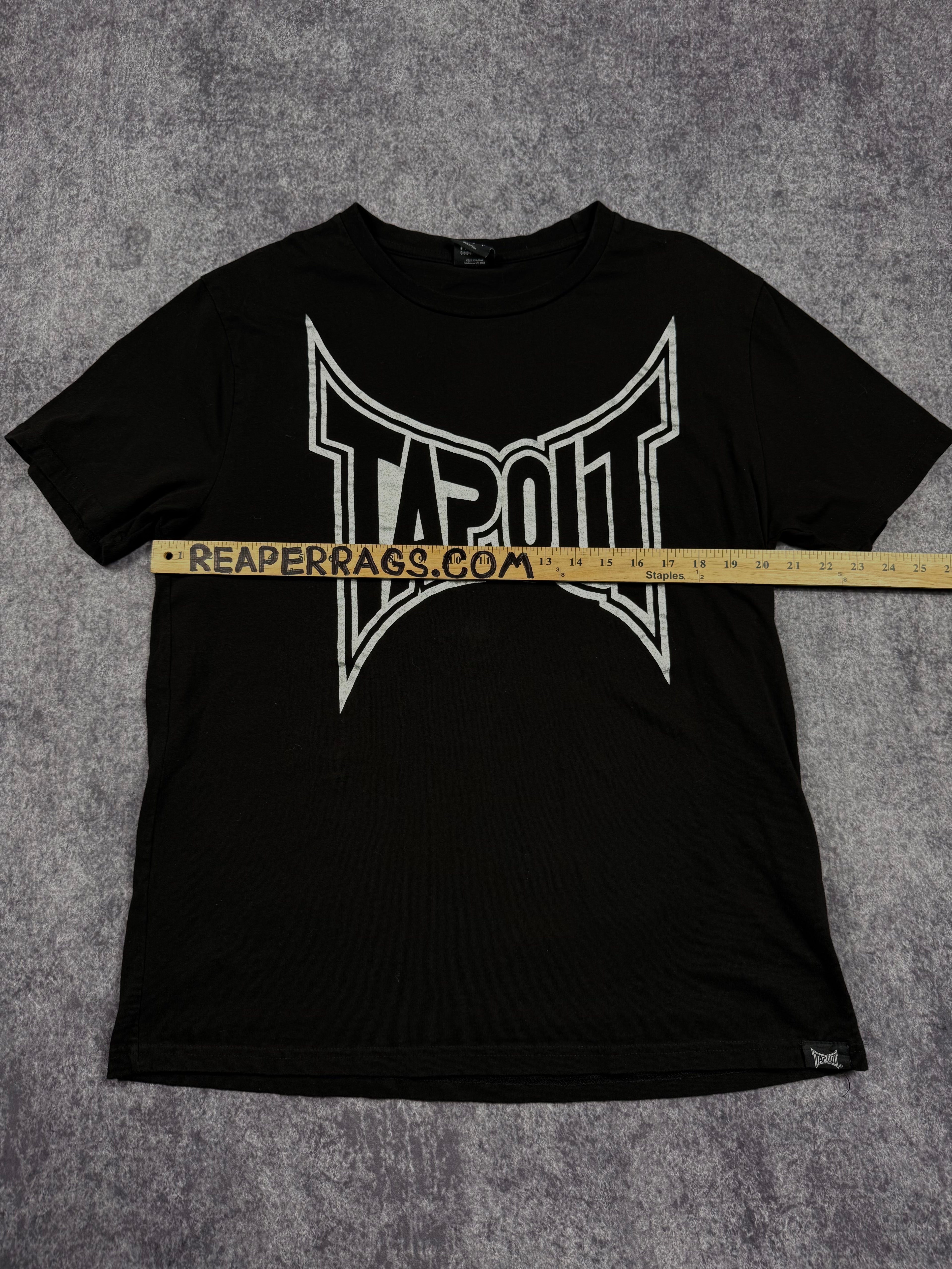 (rare) 2000s tapout chrome shirt (M)