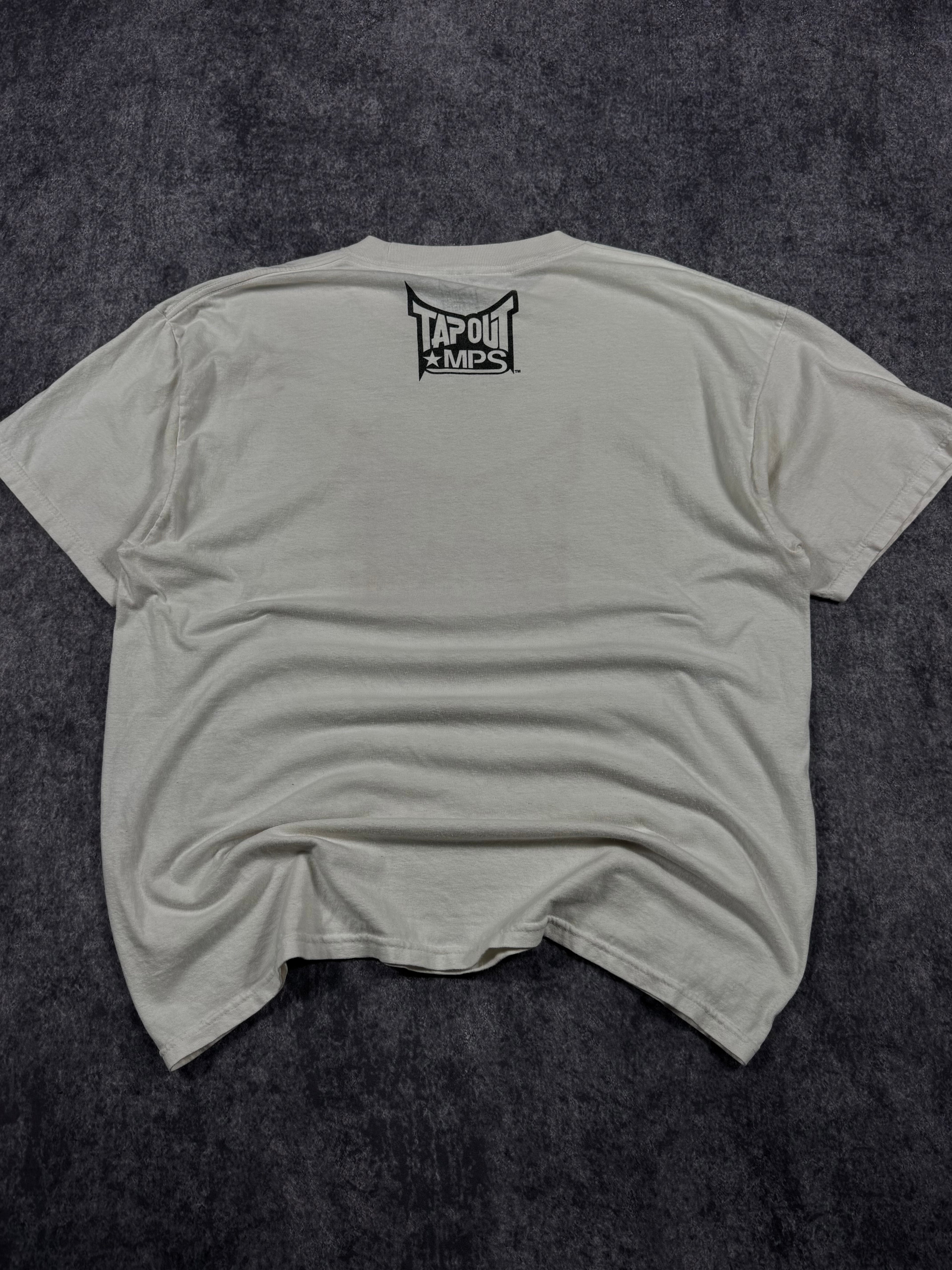 (rare) 2000s tapout chrome shirt (XL)