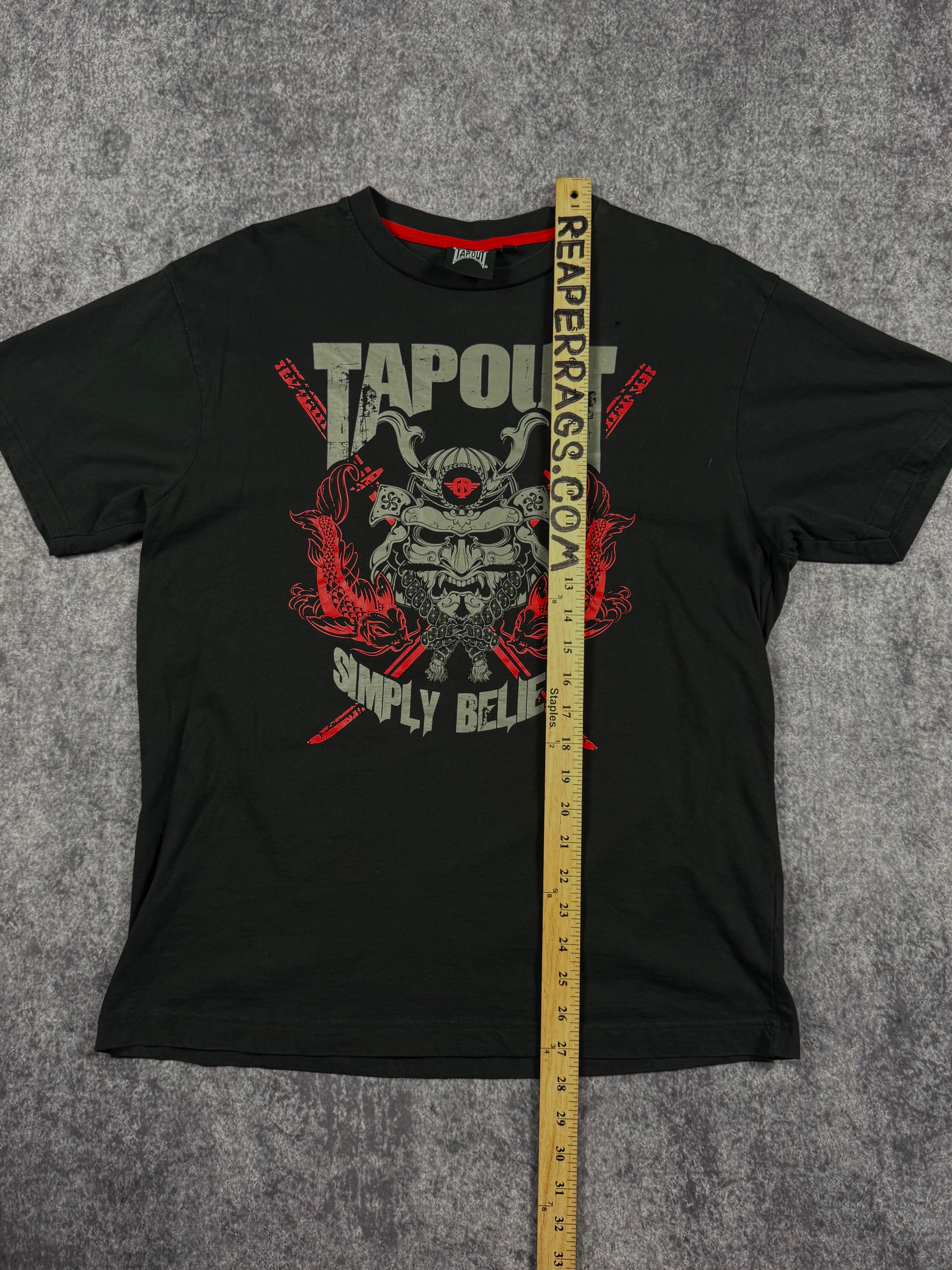 (rare) 2000s tapout shirt (M)