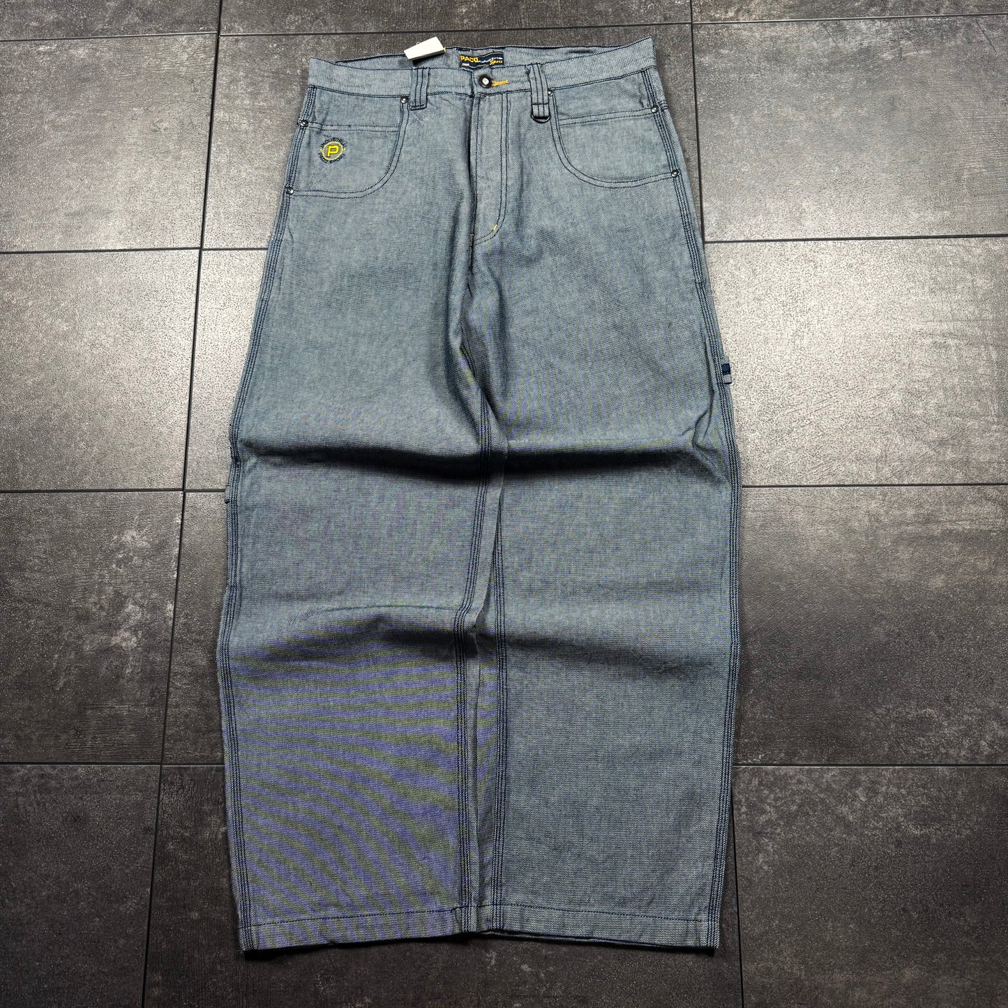 Y2K Deadstock JNCO Style Paco Wide Leg Baggy Jeans (34x31)