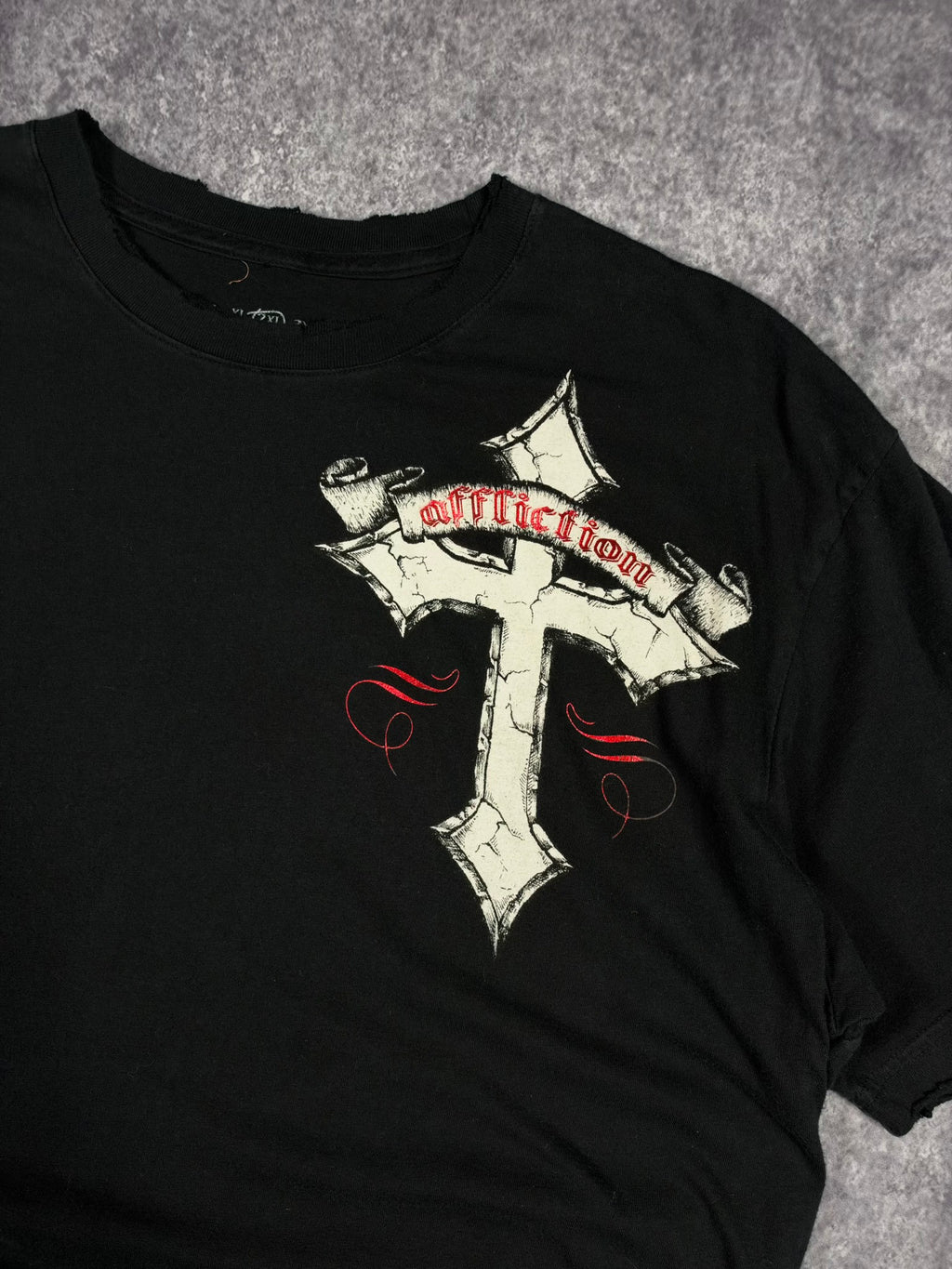 (GRAIL) 2000s CHROME AFFLICTION SHIRT (L)