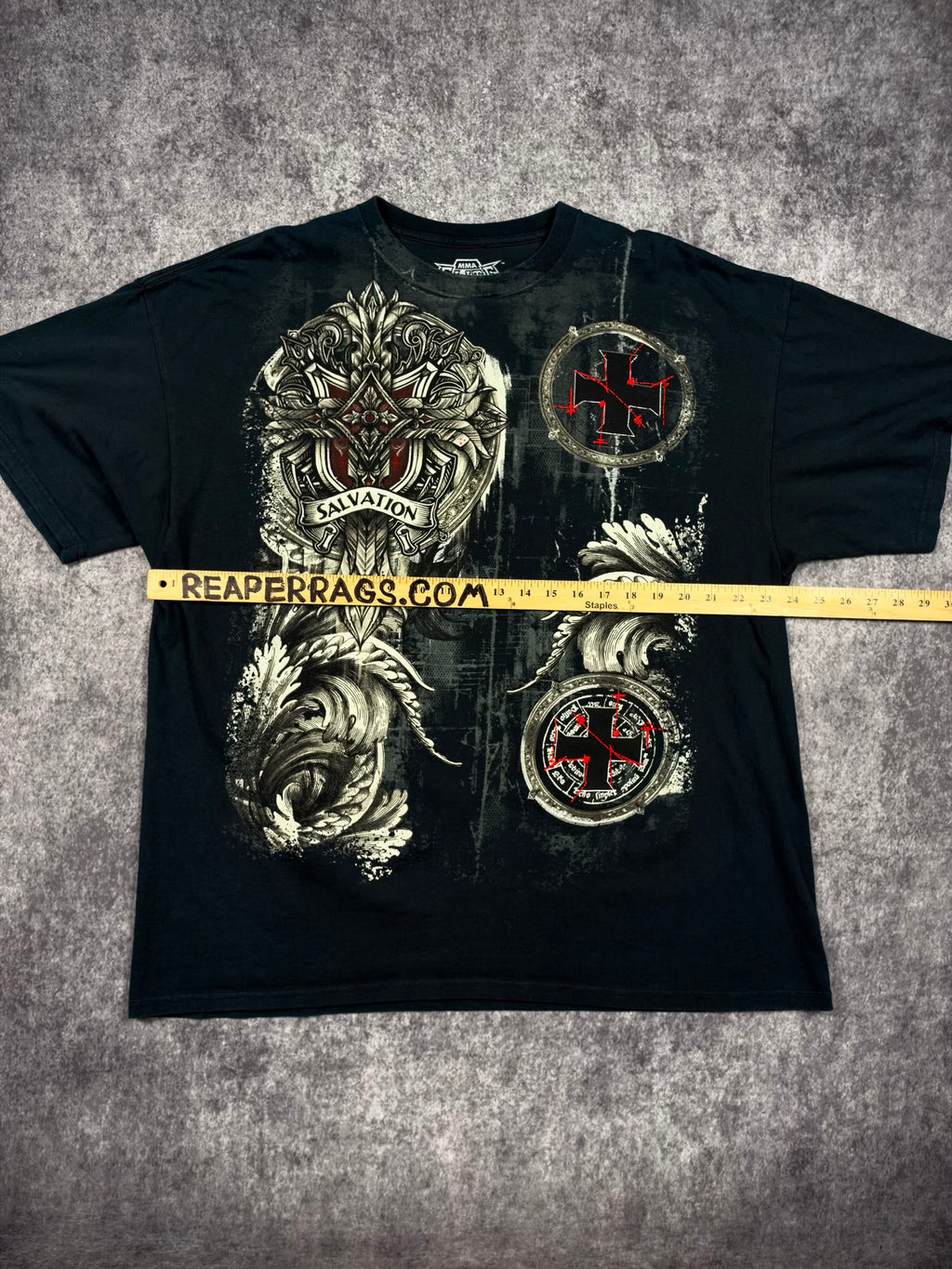 (RARE) 2000S MMA ELITE SHIRT (XL)
