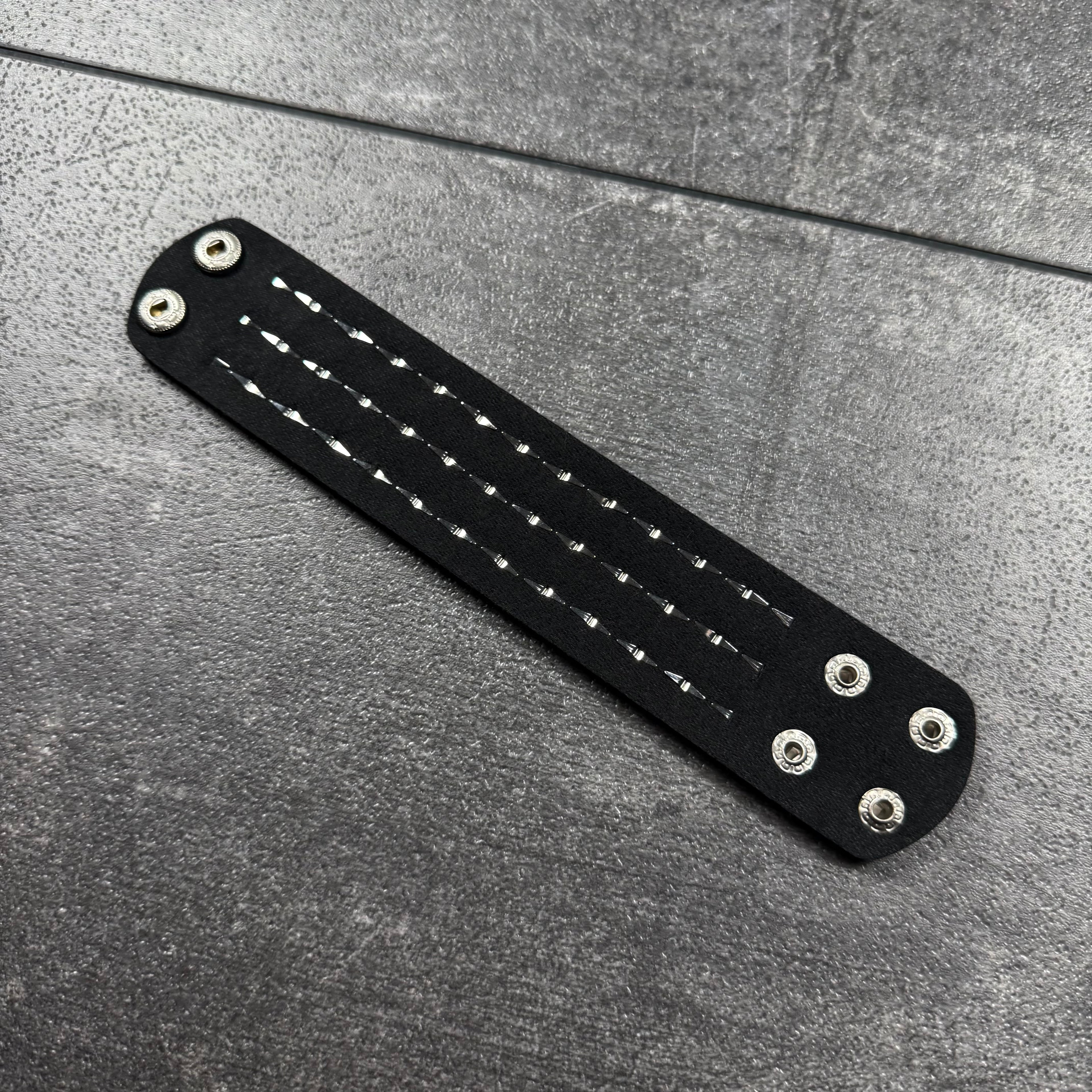 Triple Row Studded Bracelet