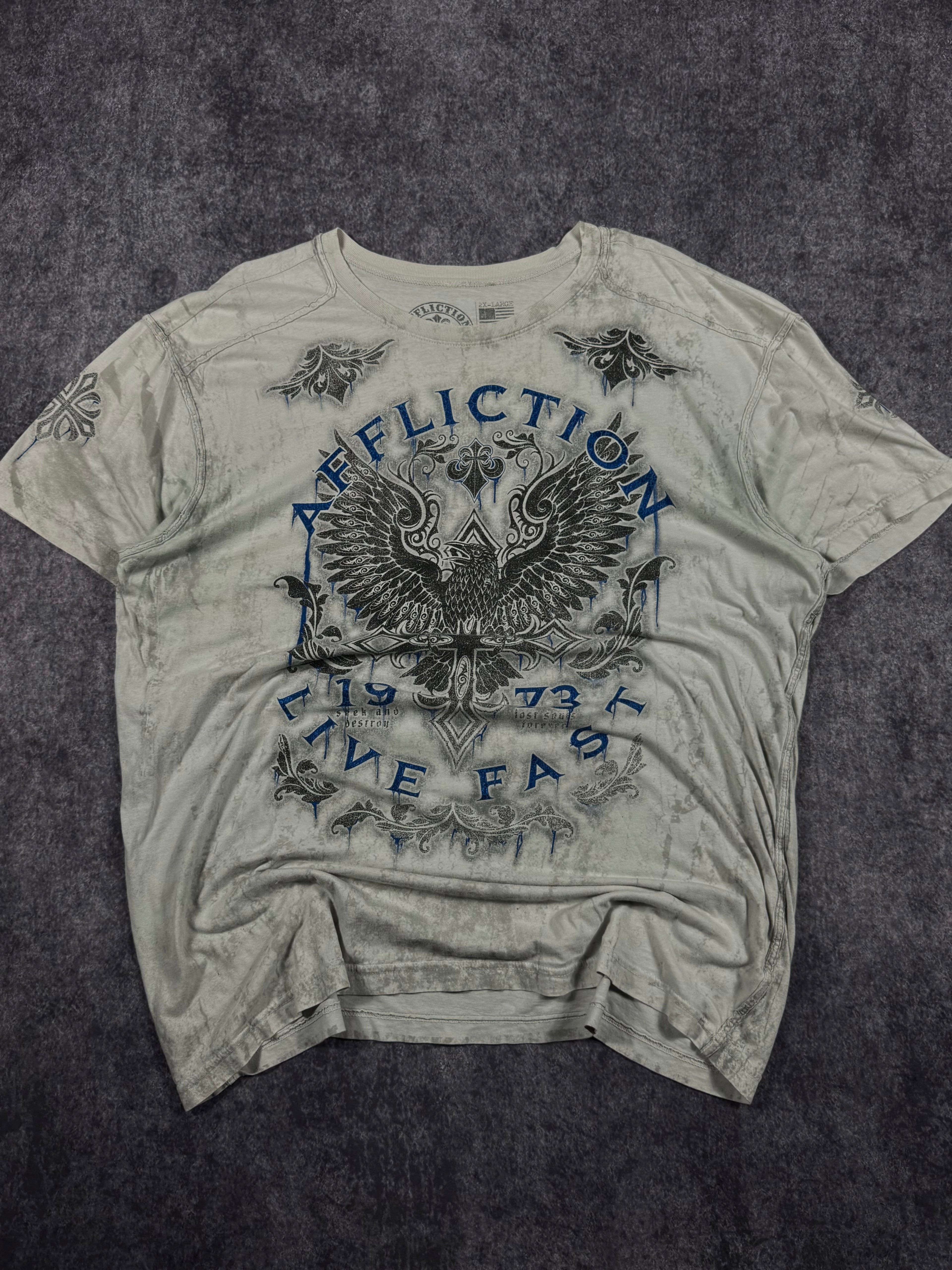 2000s affliction shirt (XL)