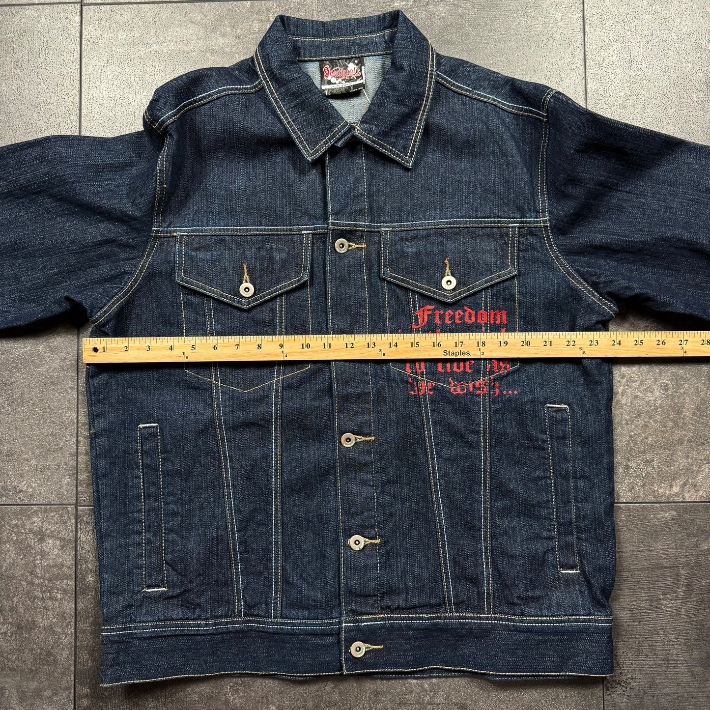 Y2K Southpole Denim Jacket (XL)