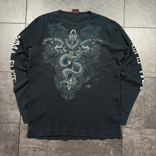 Y2K MMA ELITE Snake Long Sleeve Thermal (XL)