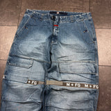 Deadstock Marithe Francois Girbaud Shuttle Strap Jeans (42x33)