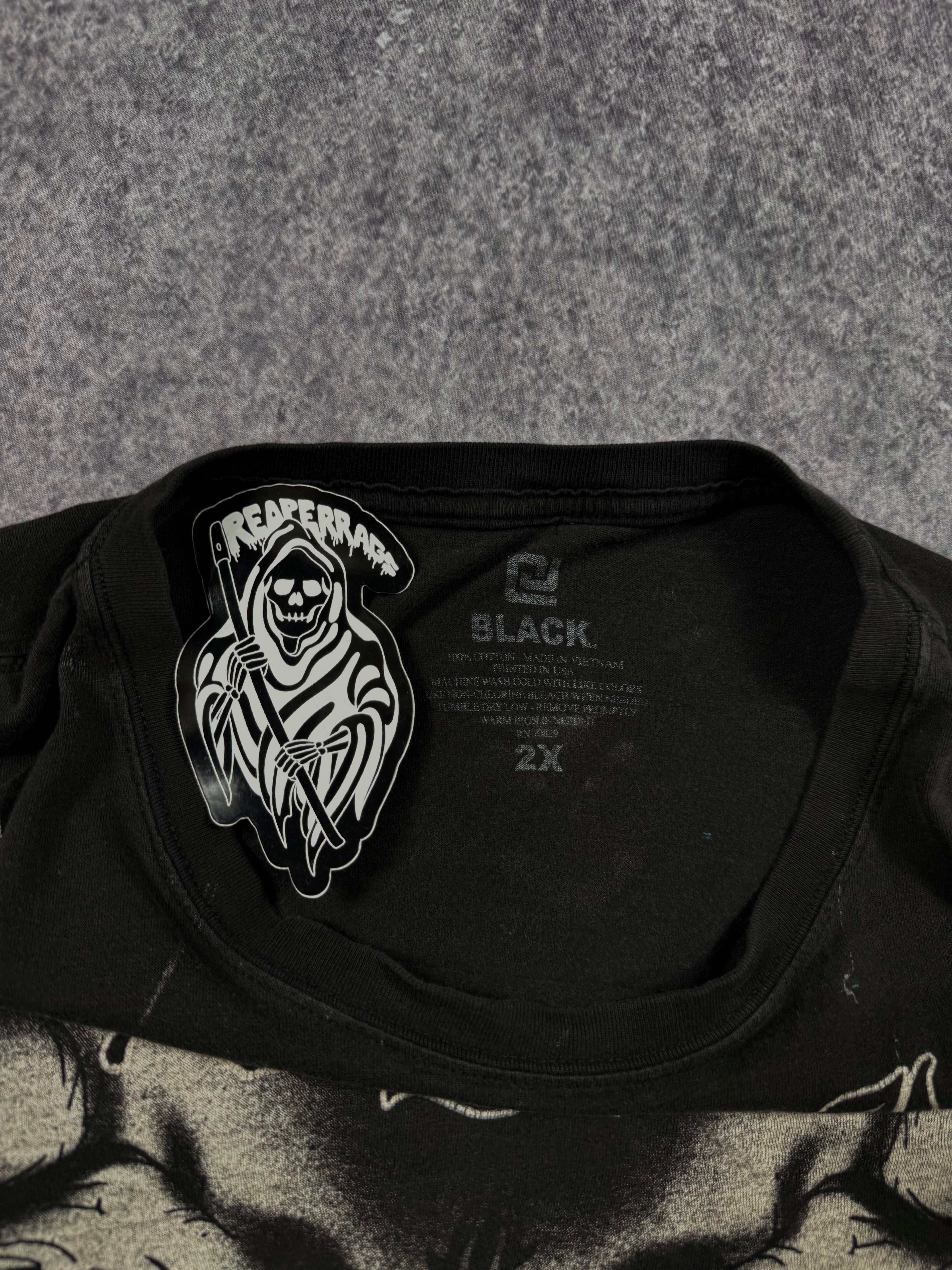 (rare) 2000s black x nobility shirt (XXL)