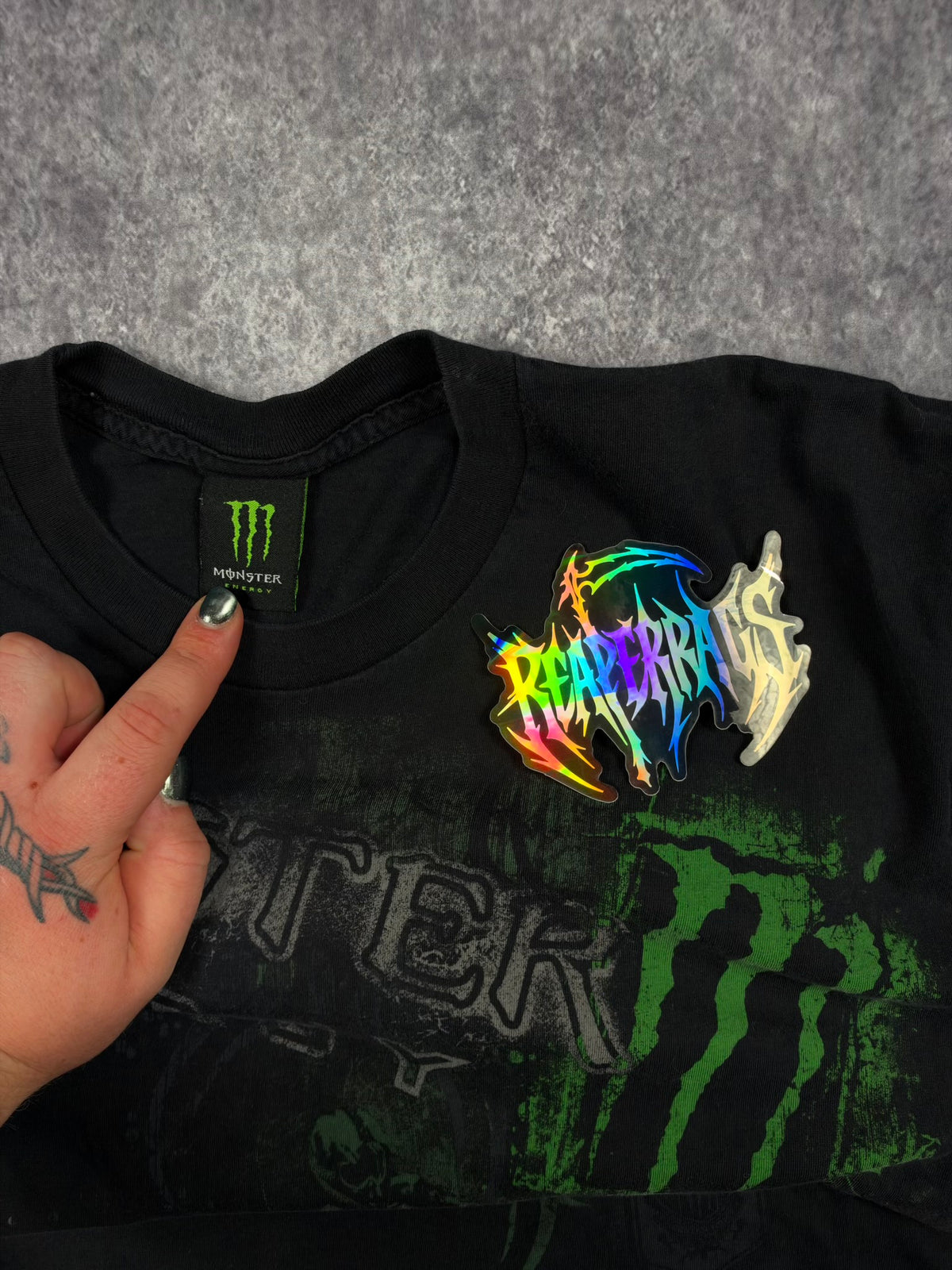 2000s MONSTER ENERGY SHIRT (L)
