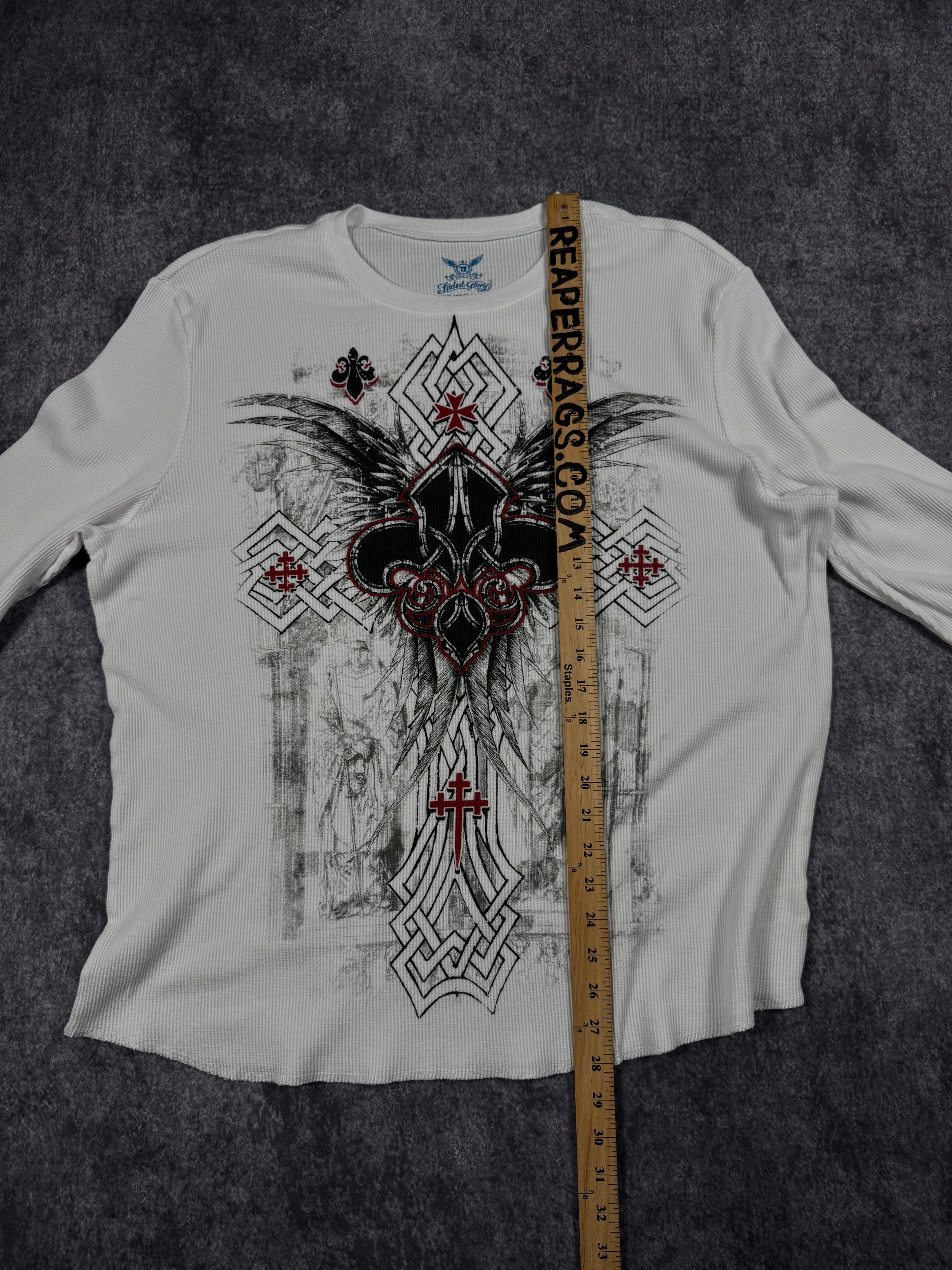 (rare) 2000s faded glory thermal (XL)