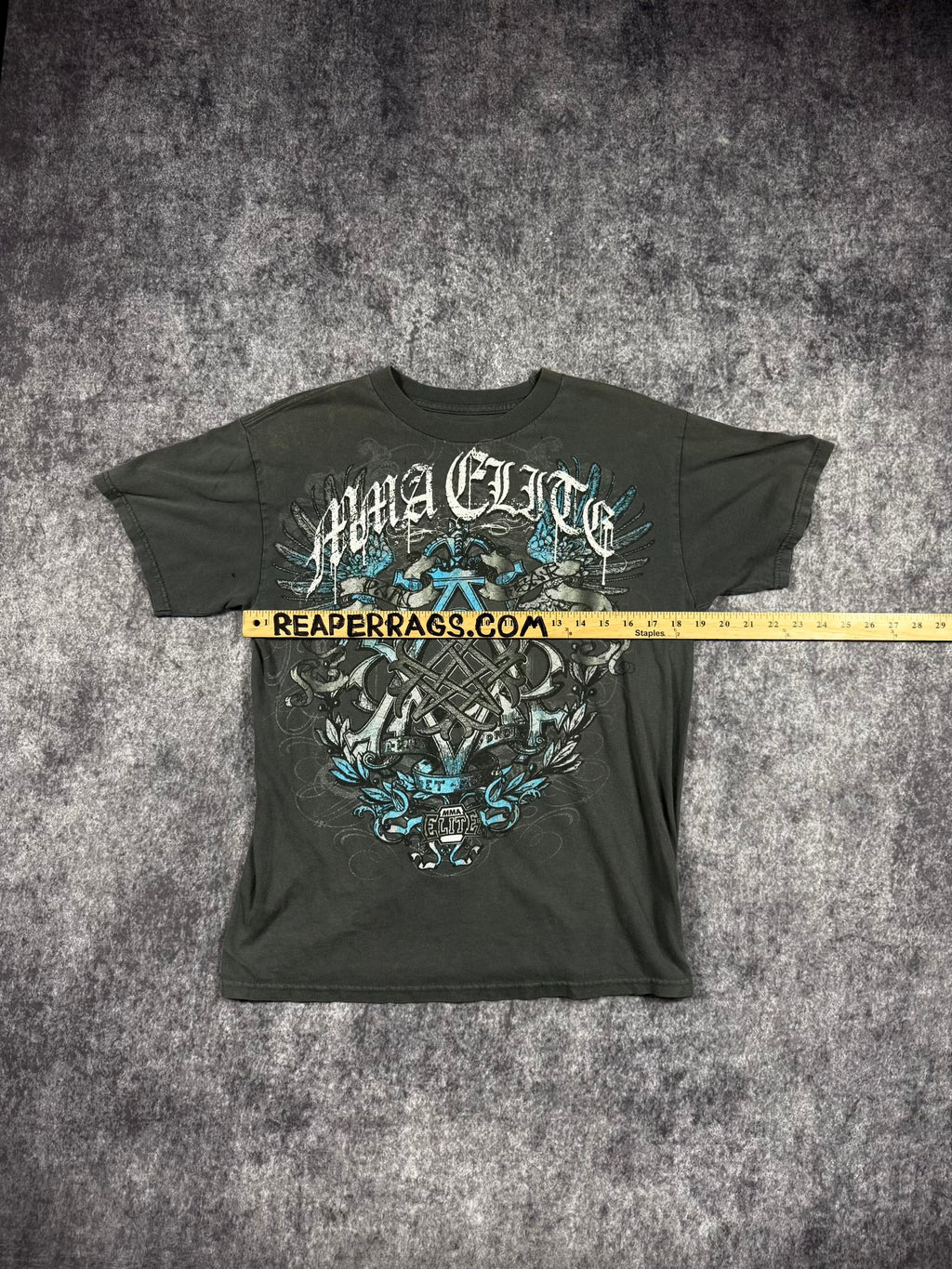 (RARE) 2000S MMA ELITE SHIRT (S)