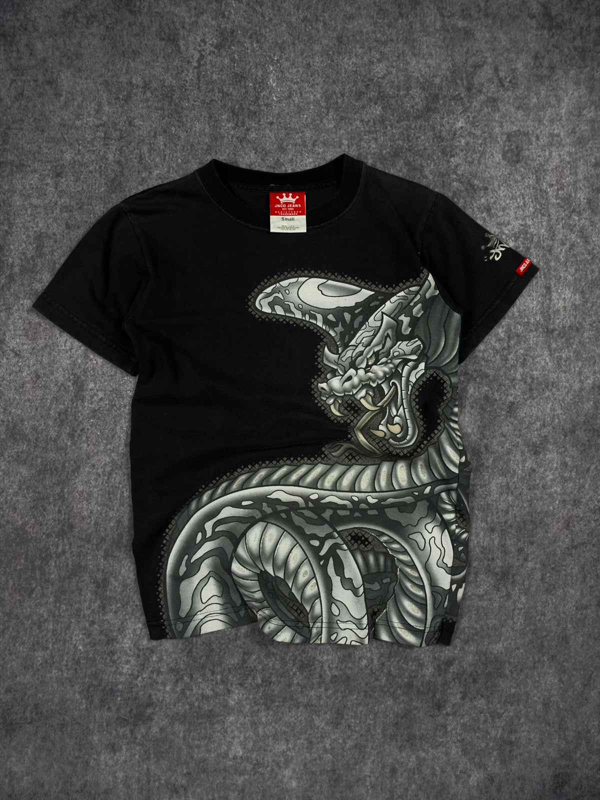 (GRAIL) 2000s CHROME JNCO SHIRT (S)