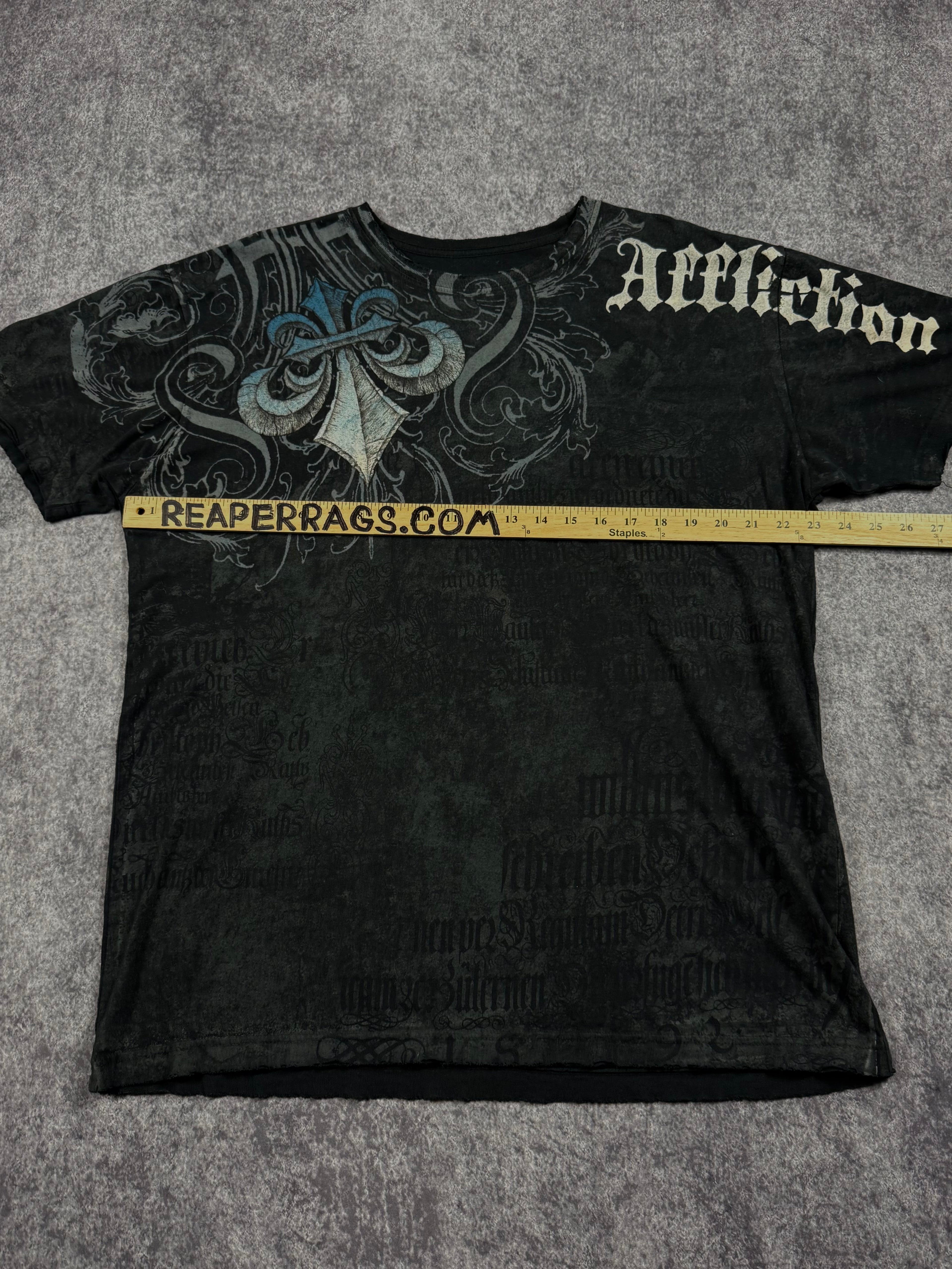(rare) 2000s affliction shirt (XL)