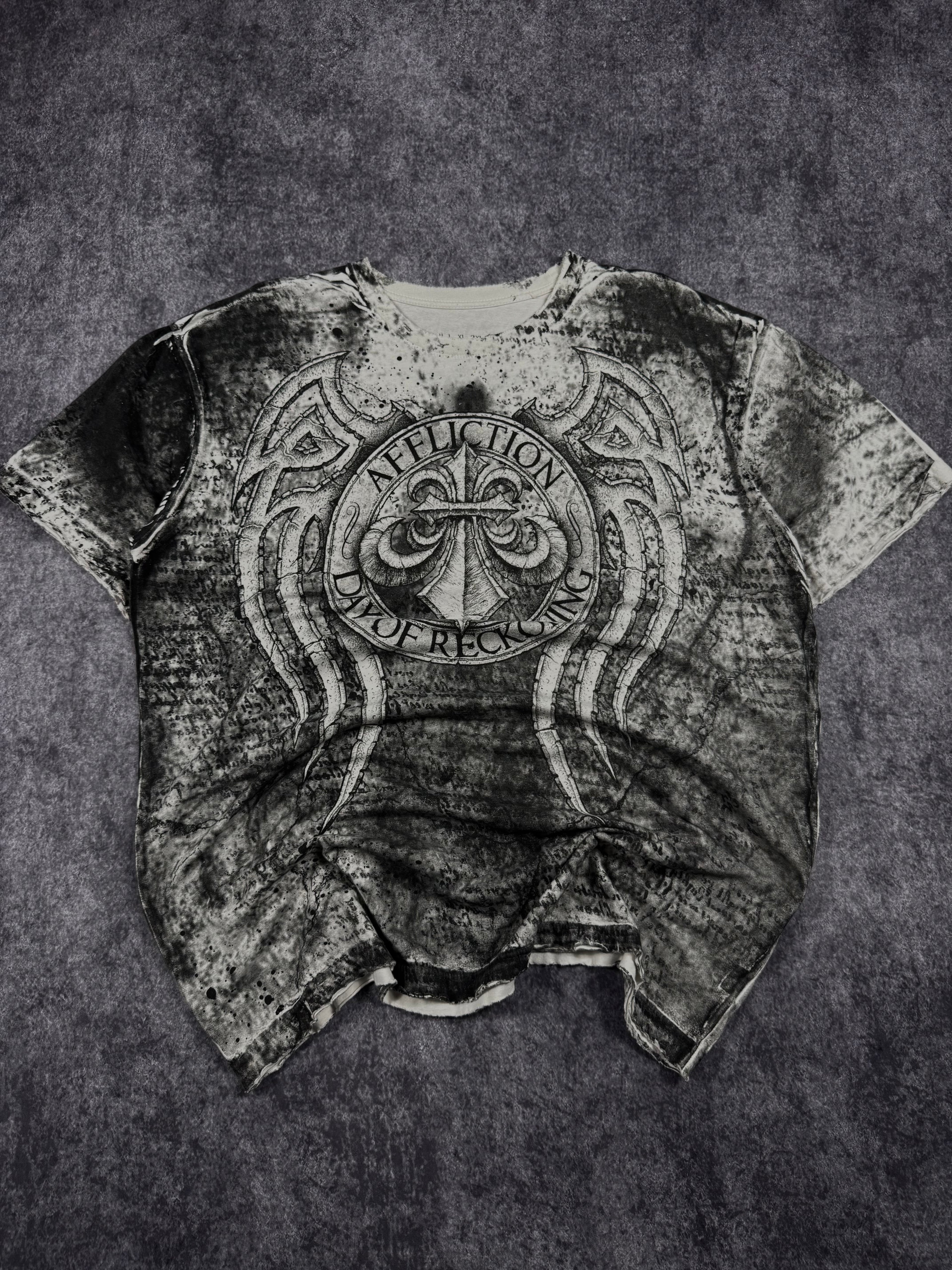 (rare) 2000s affliction x fedor shirt (XL)