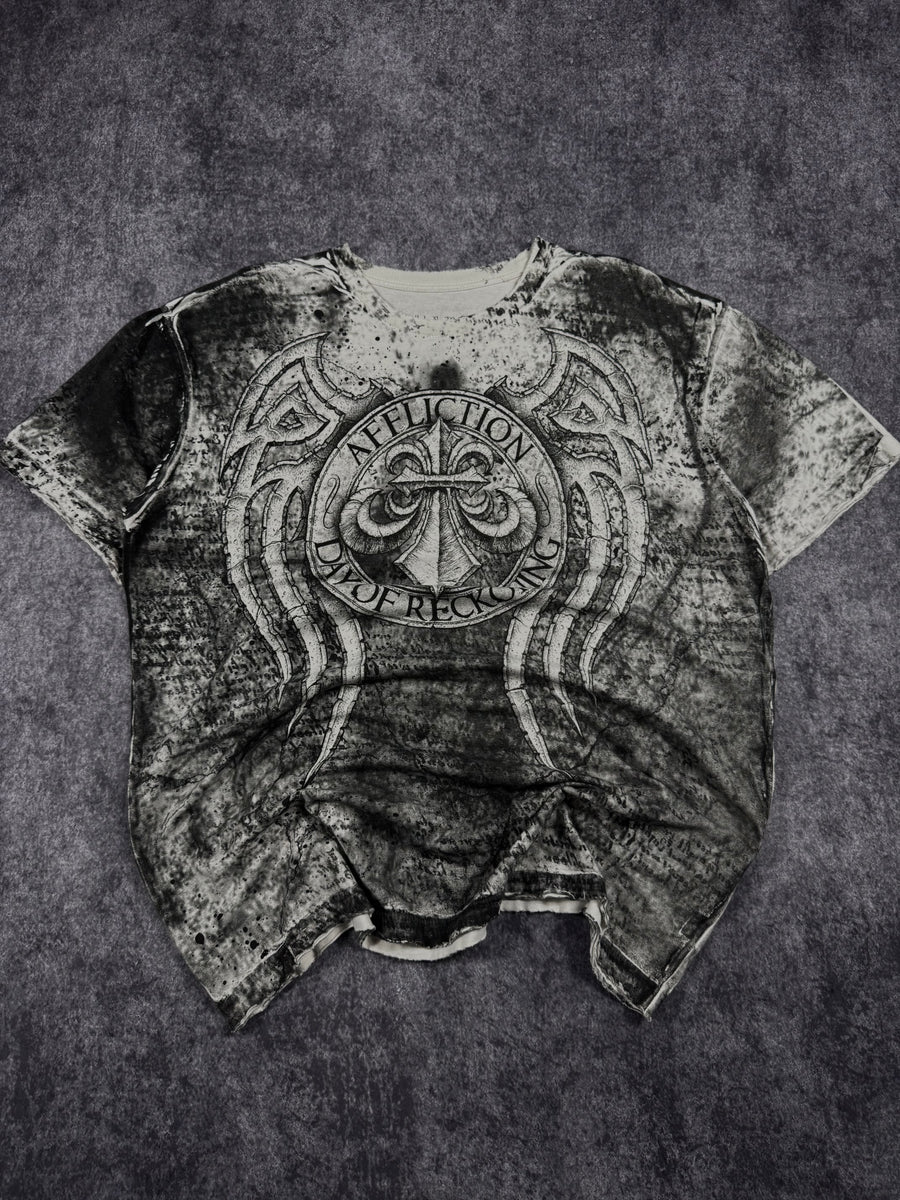 (rare) 2000s affliction x fedor shirt (XL)