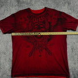 (rare) 2000s affliction x crusher shirt (XL)