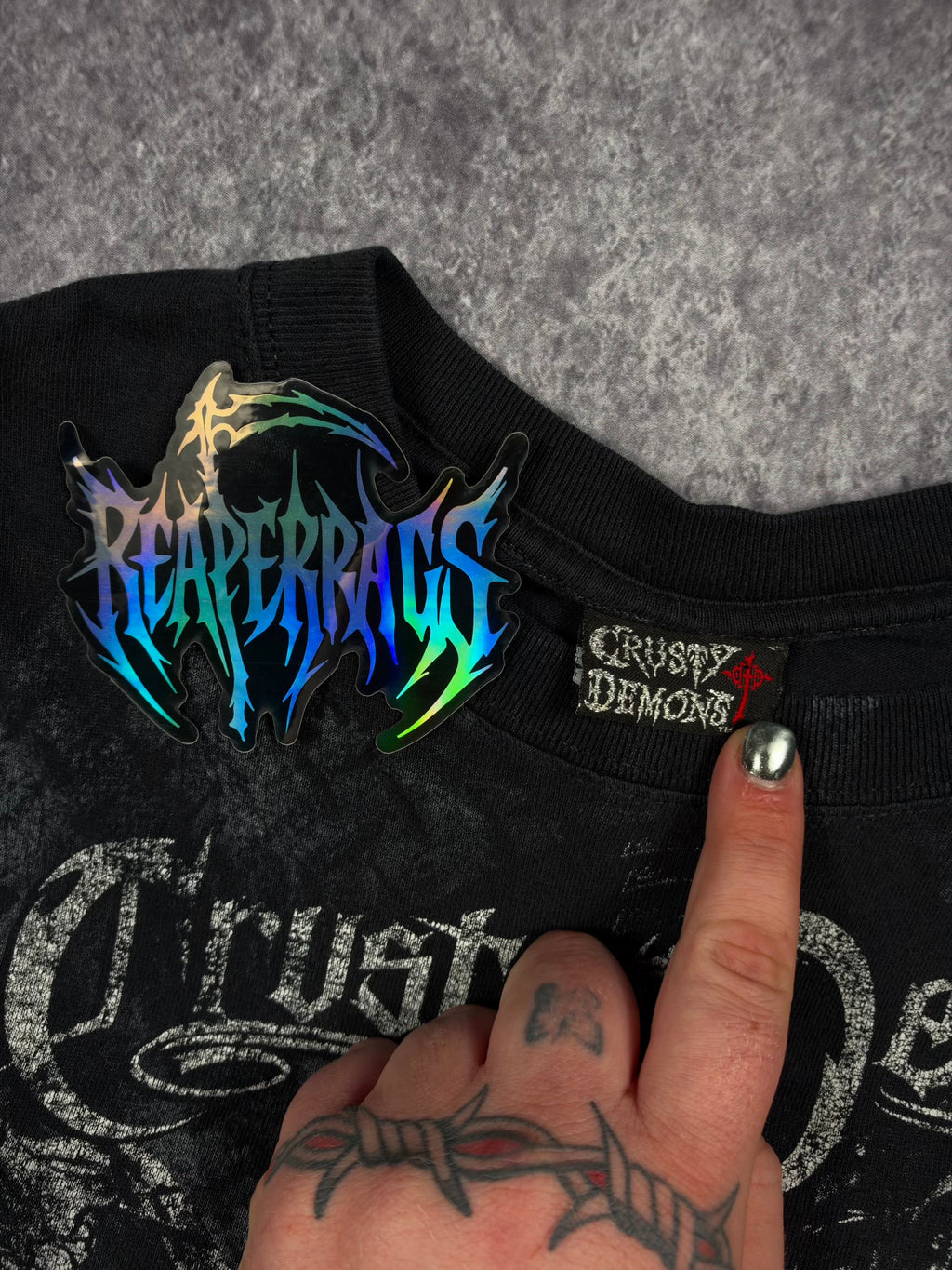 (GRAIL) 2000s CRUSTY DEMONS SHIRT (XL)
