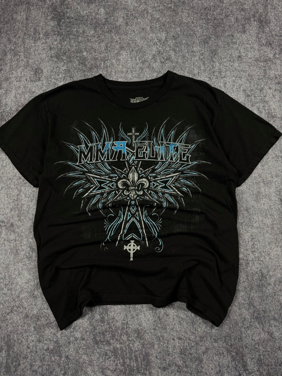 (rare) 2000s mma elite shirt (L)