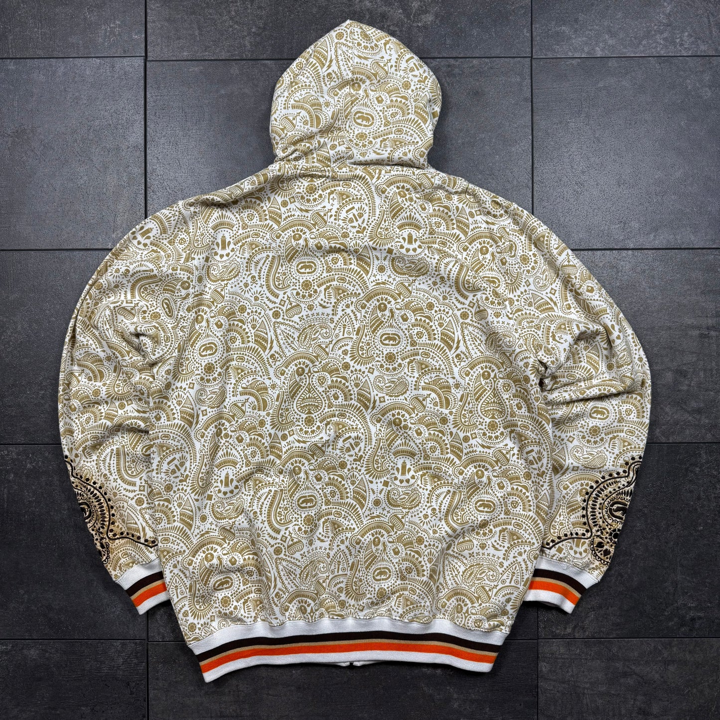 Ecko Unltd. Embroidered Zip-Up Hoodie