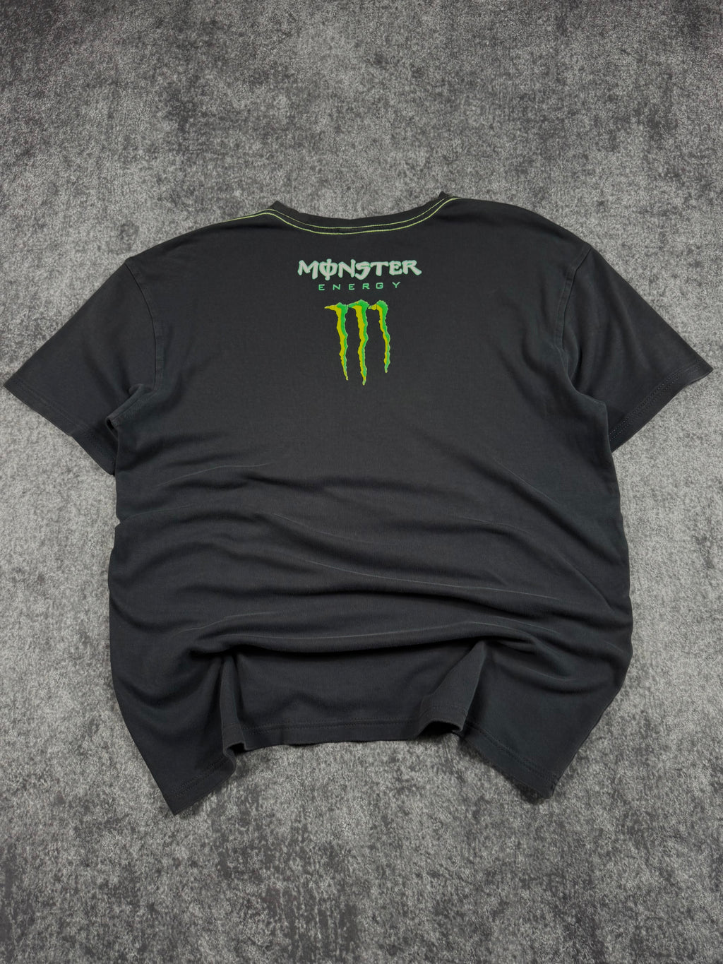 (rare) 2000s monster energy x dc shoes shirt (L)
