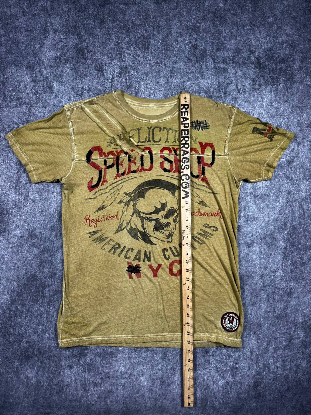 2000S AFFLICTION SHIRT (L)