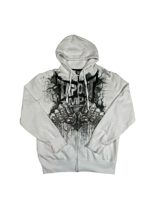 Tapout Skull AOP Zip-Up Hoodie (M)