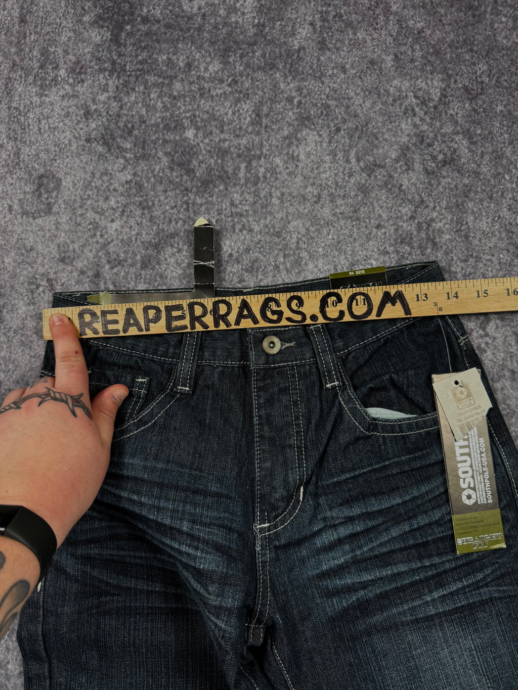 (rare) deadstock 2000s southpole jeans (28x26)