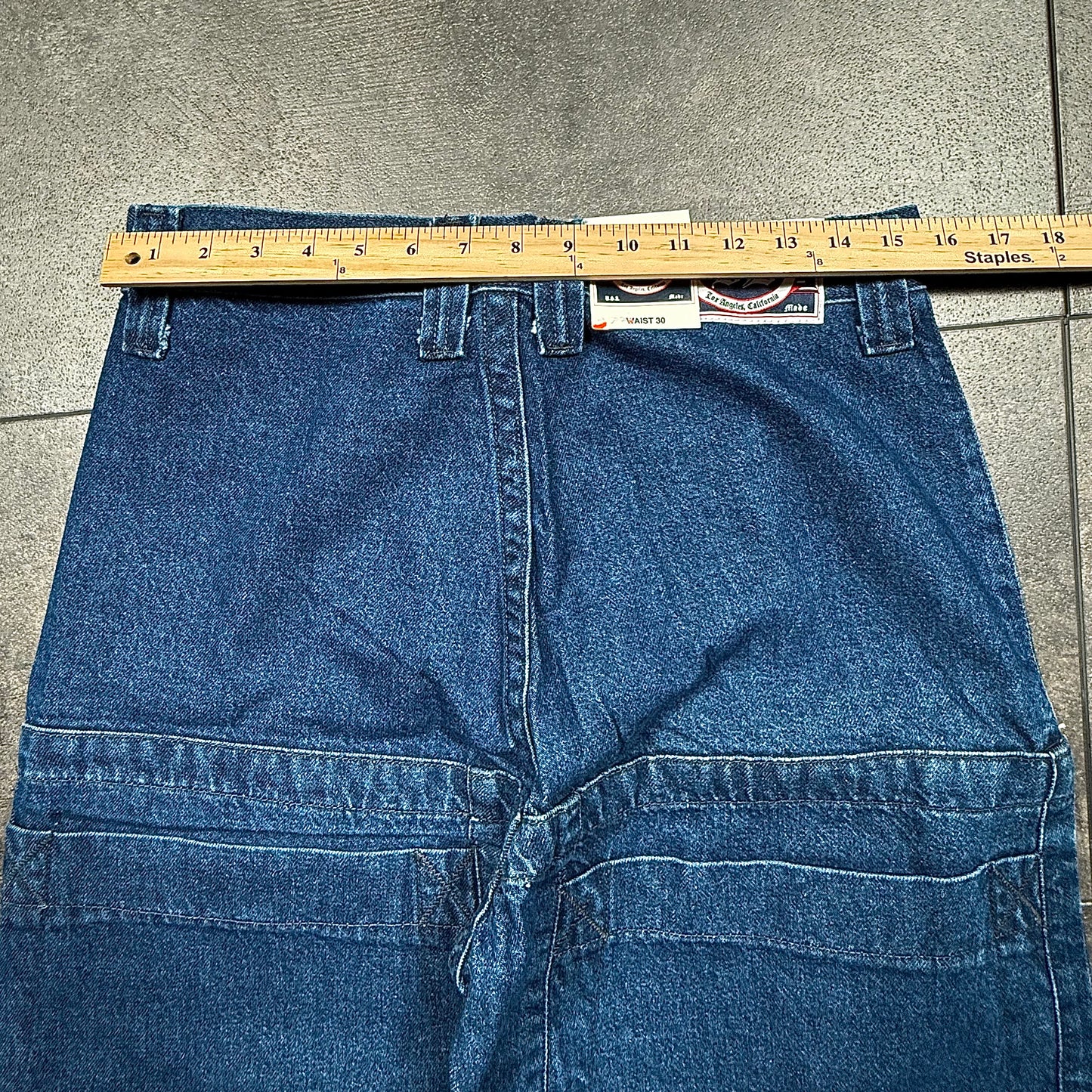 Y2K JNCO Style BD County Baggy Wide Leg Jeans (30x32)