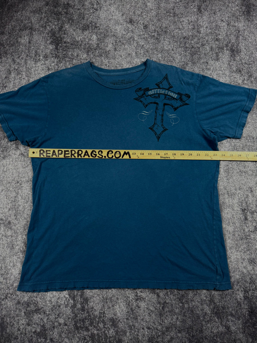 (rare) 2000s affliction shirt (XL)